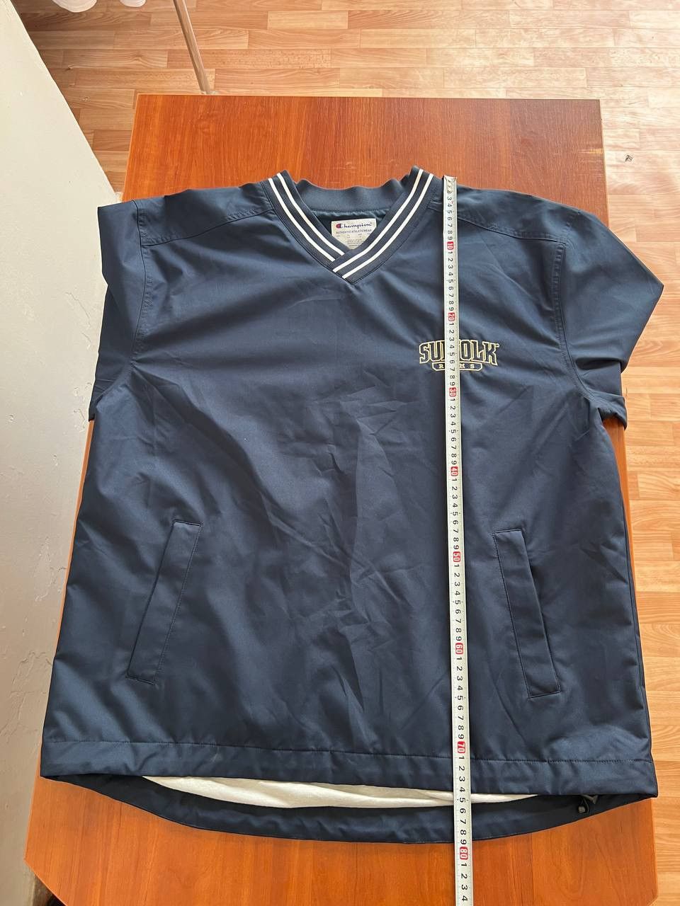 Vintage SUFFOLK RAMS USA VINTAGE CHAMPION NAVY MENS JACKET RARE SZ L Size US L / EU 52-54 / 3 - 12 Thumbnail