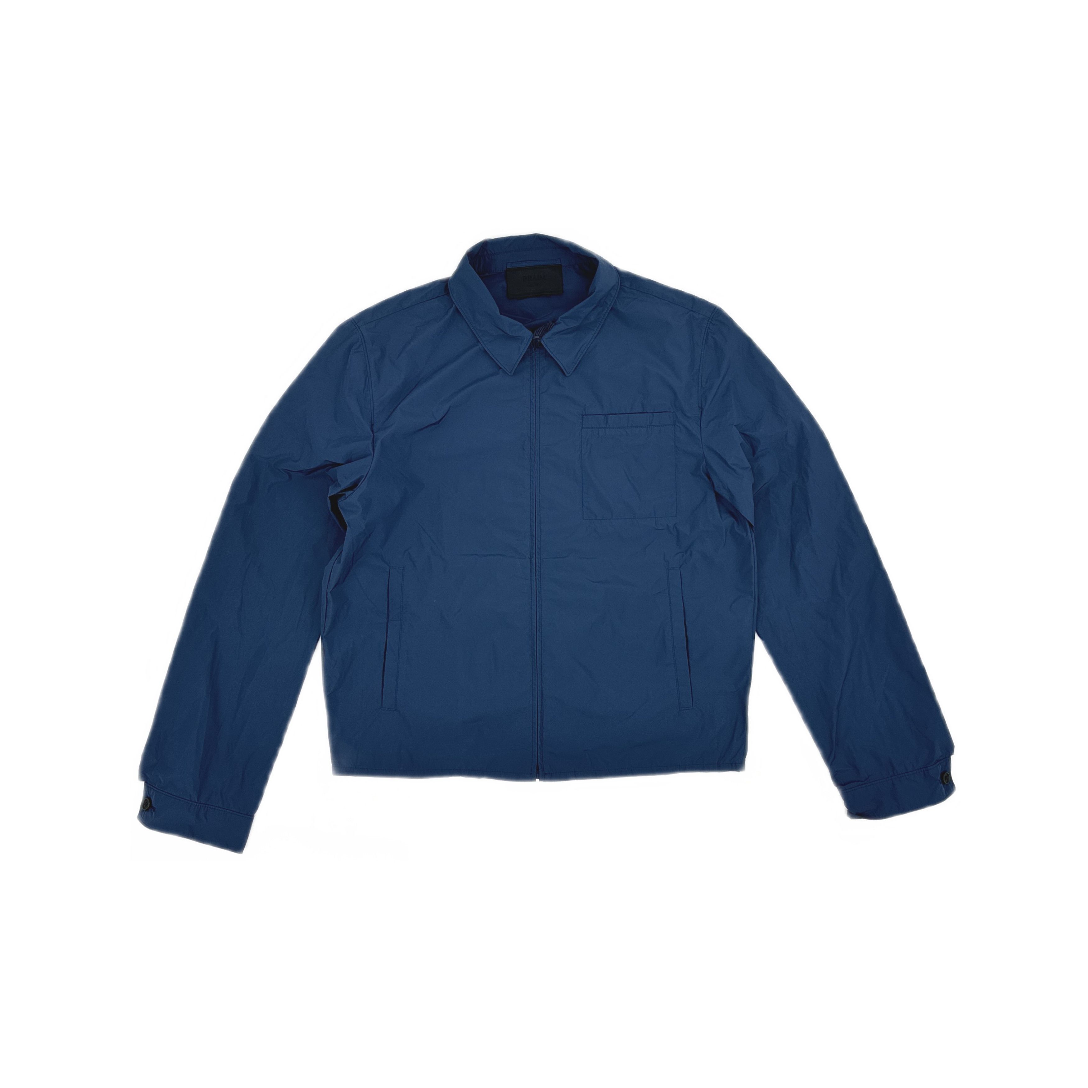 Prada Prada Nylon Zip Light Jacket Size 50 Size US M / EU 48-50 / 2 - 1 Thumbnail
