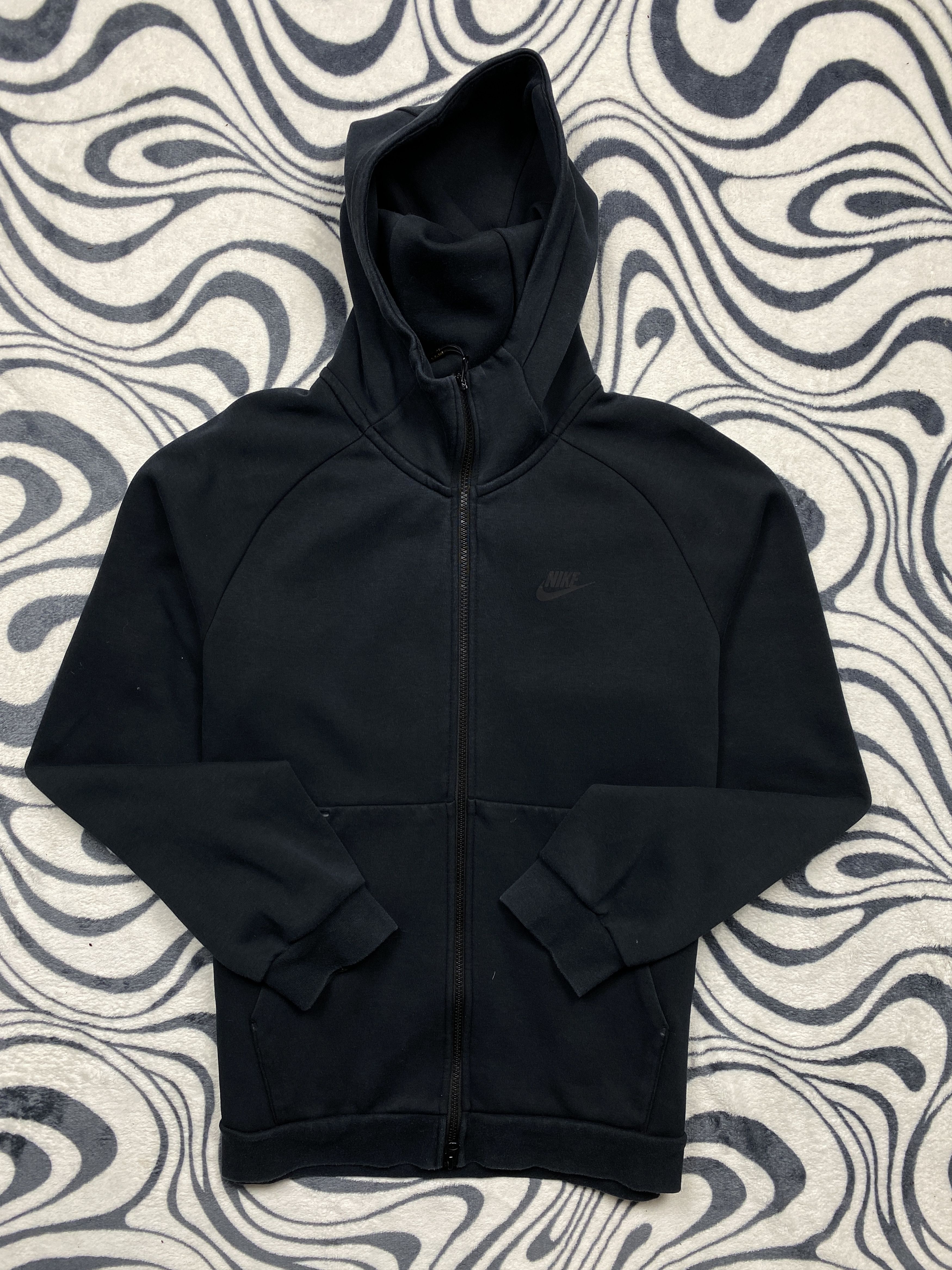 ★人気★【Nike x Stussy】★Pigment Dyed Fleece Zip Hoodie★ Nike x Stussy SS24 Full-Zip Washed Fleece Hoodie 'Light Bone