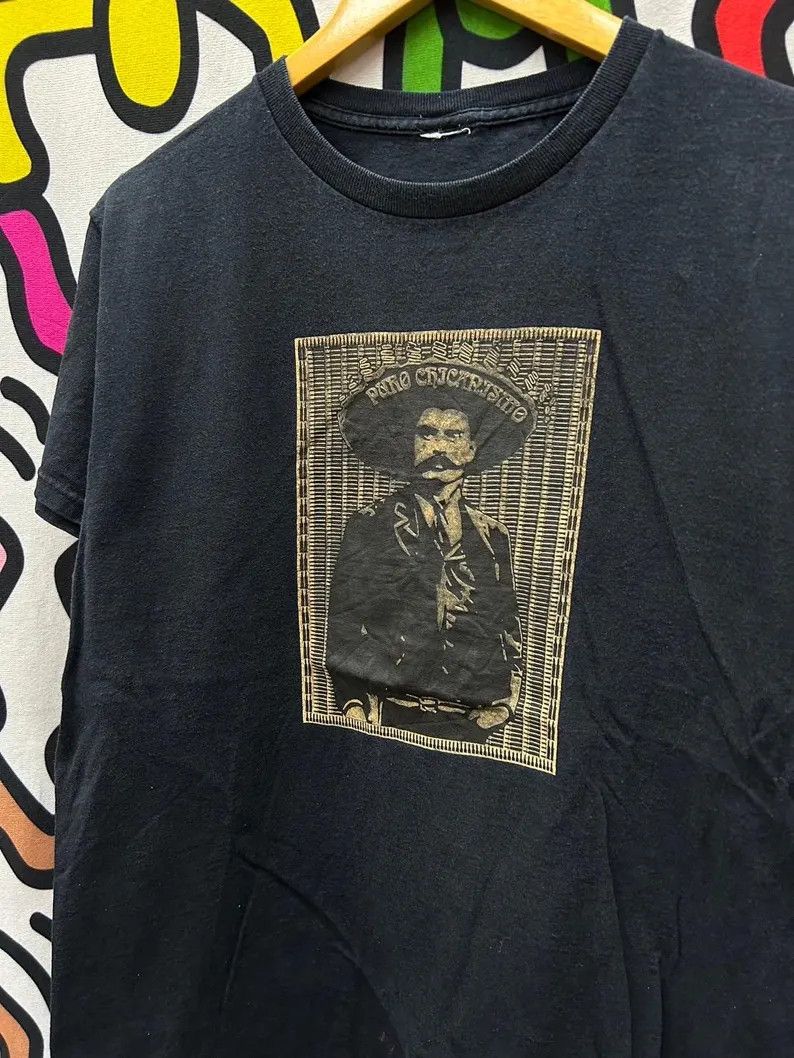 Vintage Vintage 2000s Zapata tshirt size M Size US M / EU 48-50 / 2 - 1 Thumbnail