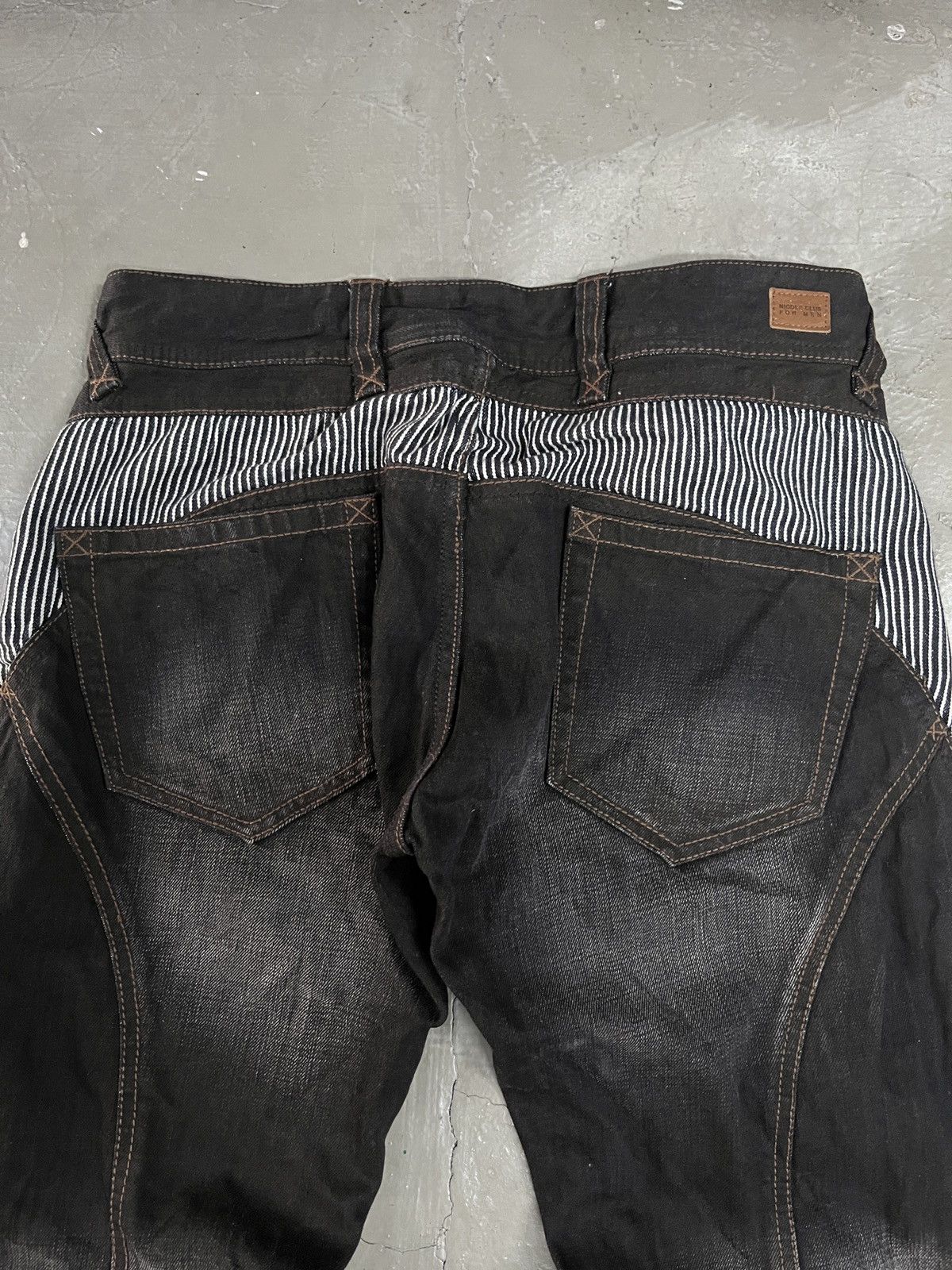 If Six Was Nine Rare Japanese Brand NICOLE CLUB For Men Rare Design jeans Size US 31 - 14 Thumbnail