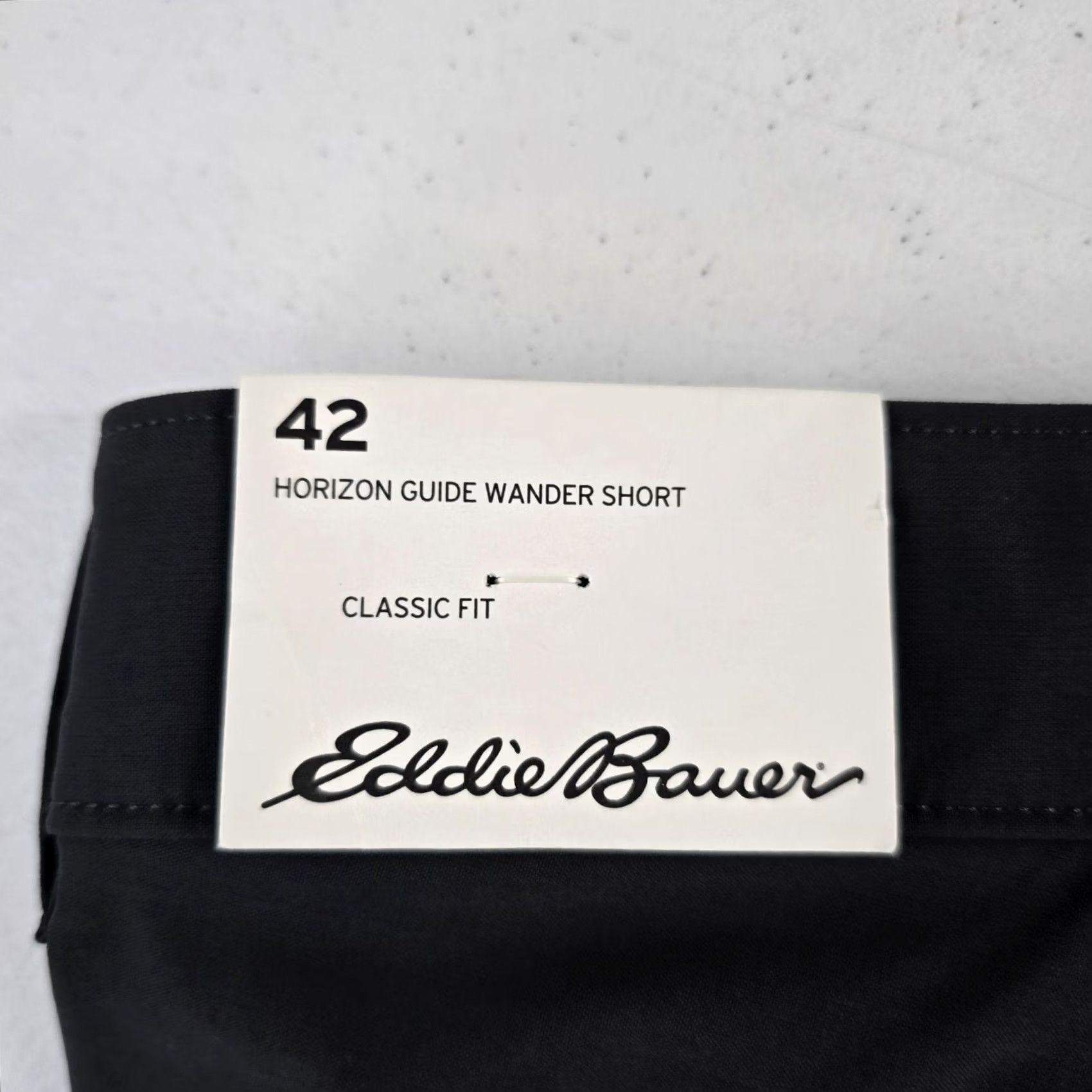 Eddie Bauer Eddie Bauer Men’s Horizon Guide Wander Shorts Carbon Gray 42 NWT Nylon Chino Casual Outdoor Medium Mens Size US 42 / EU 58 - 6 Thumbnail