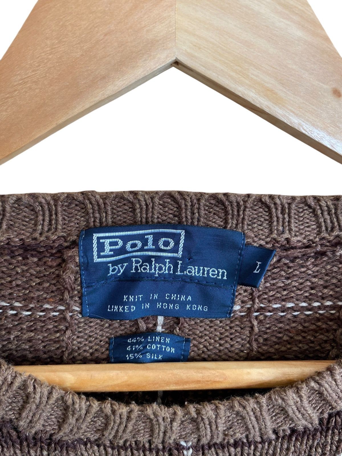 Polo Ralph Lauren Vintage Brand Polo Ralph Lauren Knitwear 1990s Size US L / EU 52-54 / 3 - 8 Thumbnail