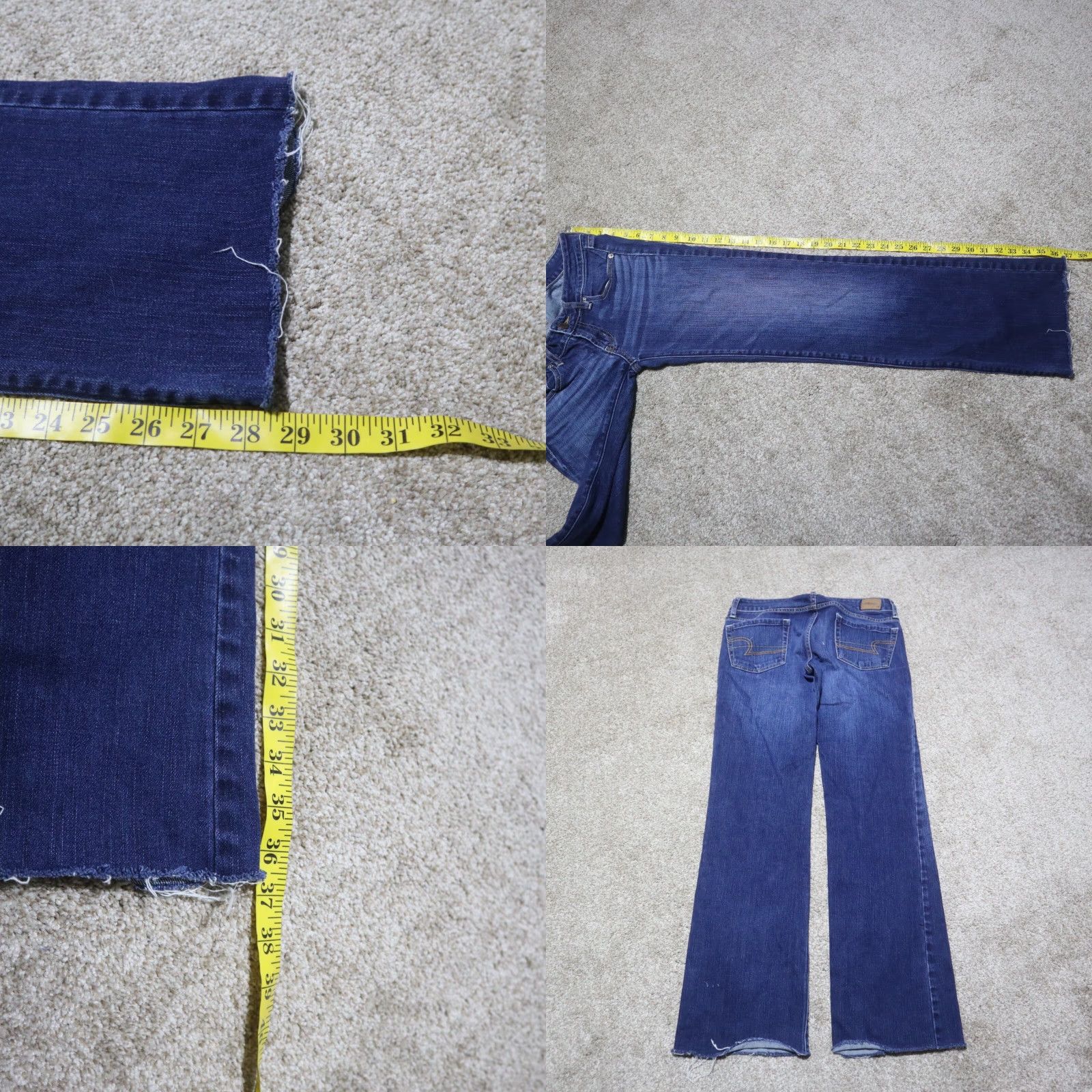American Eagle Outfitters American Eagle Outfitters Jeans Regular Women 2 Blue Cotton Blend Stretch Skinny Inseam 30 in 28 in Size 26" / US 2 / IT 38 - 8 Thumbnail