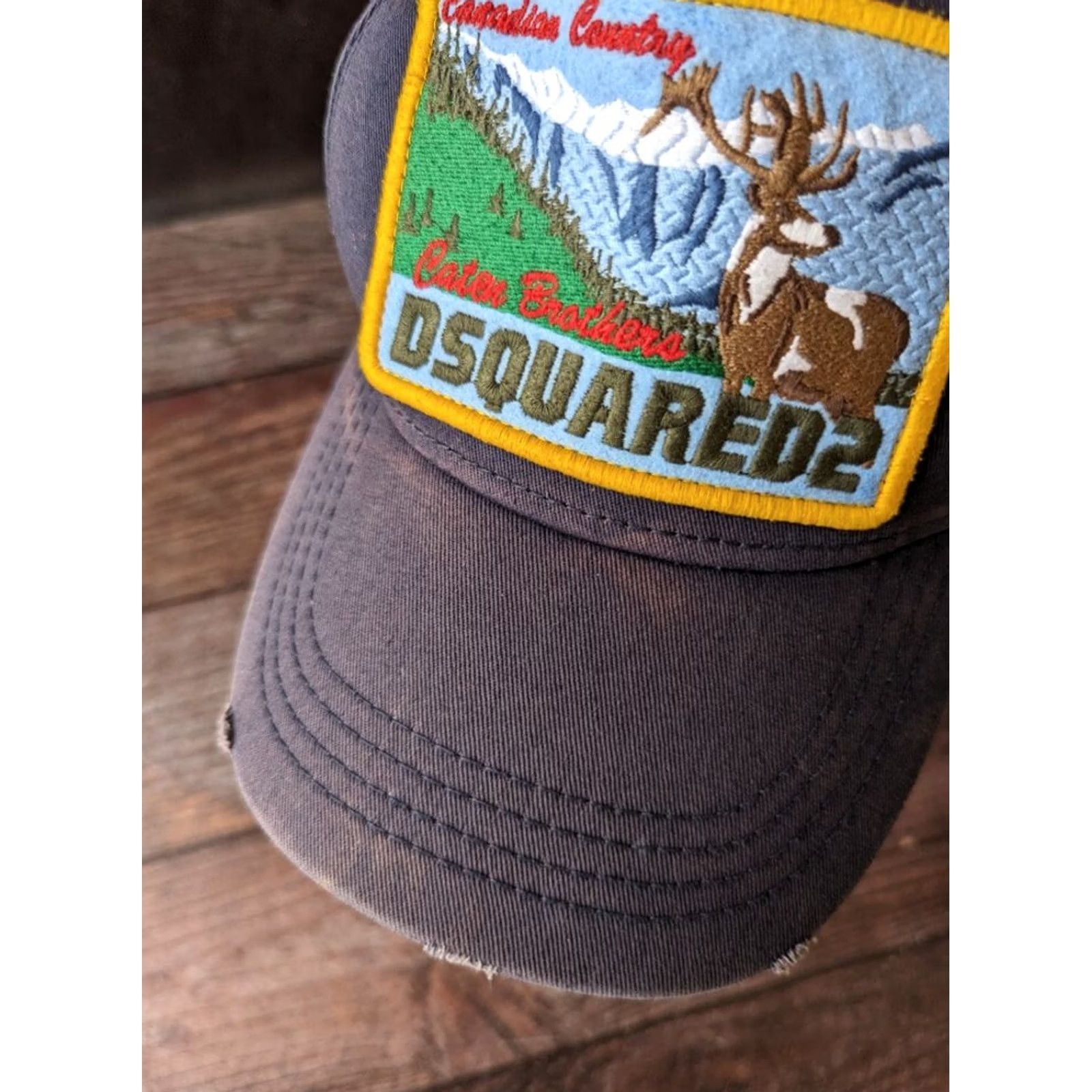 Dsquared2 DSQUARED2 Caten Brothers Deer Nature Cap Size ONE SIZE - 3 Thumbnail