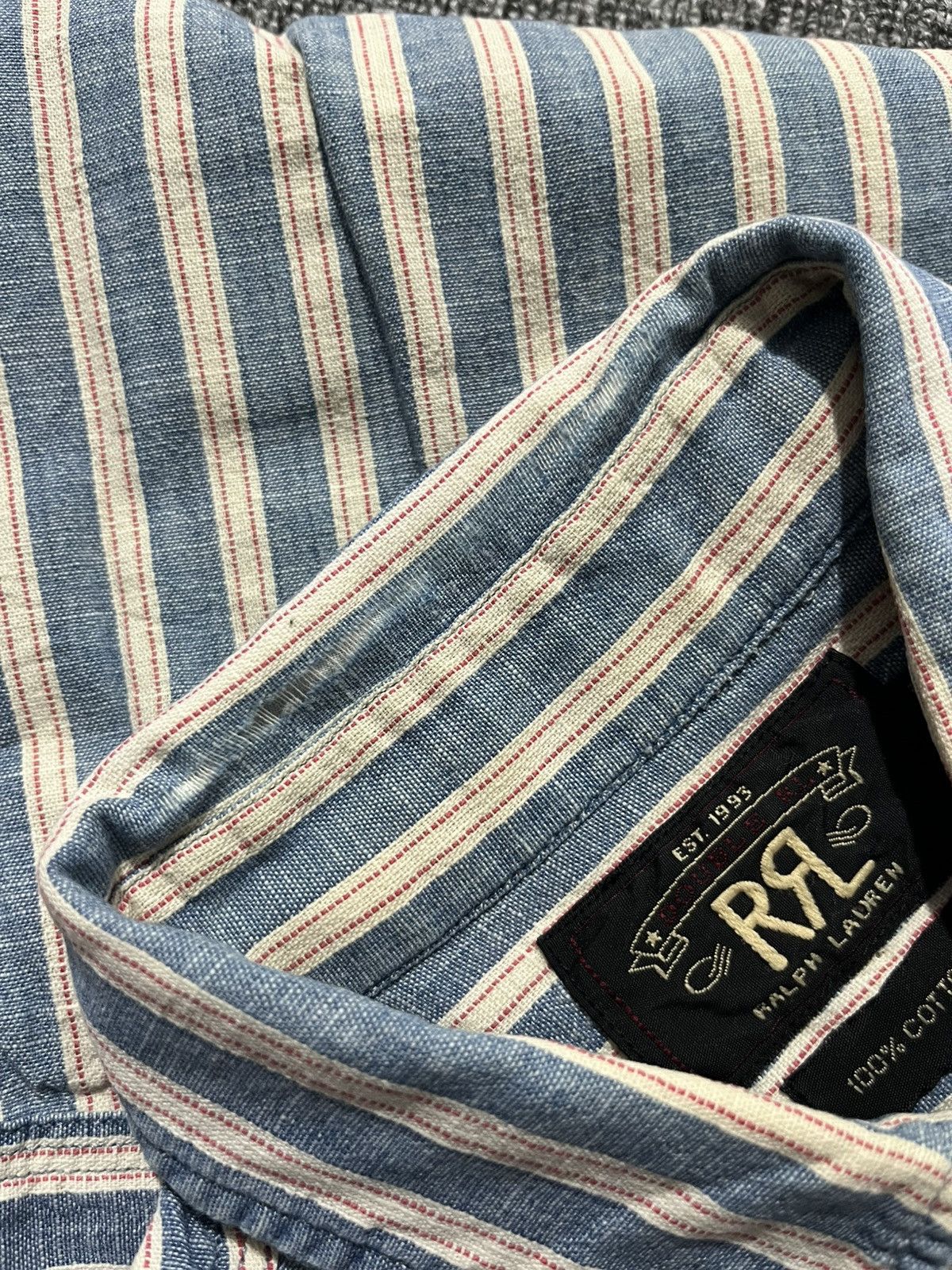 RRL Ralph Lauren RRL Ralph Lauren Double RL shirt button Size US XS / EU 42 / 0 - 5 Thumbnail