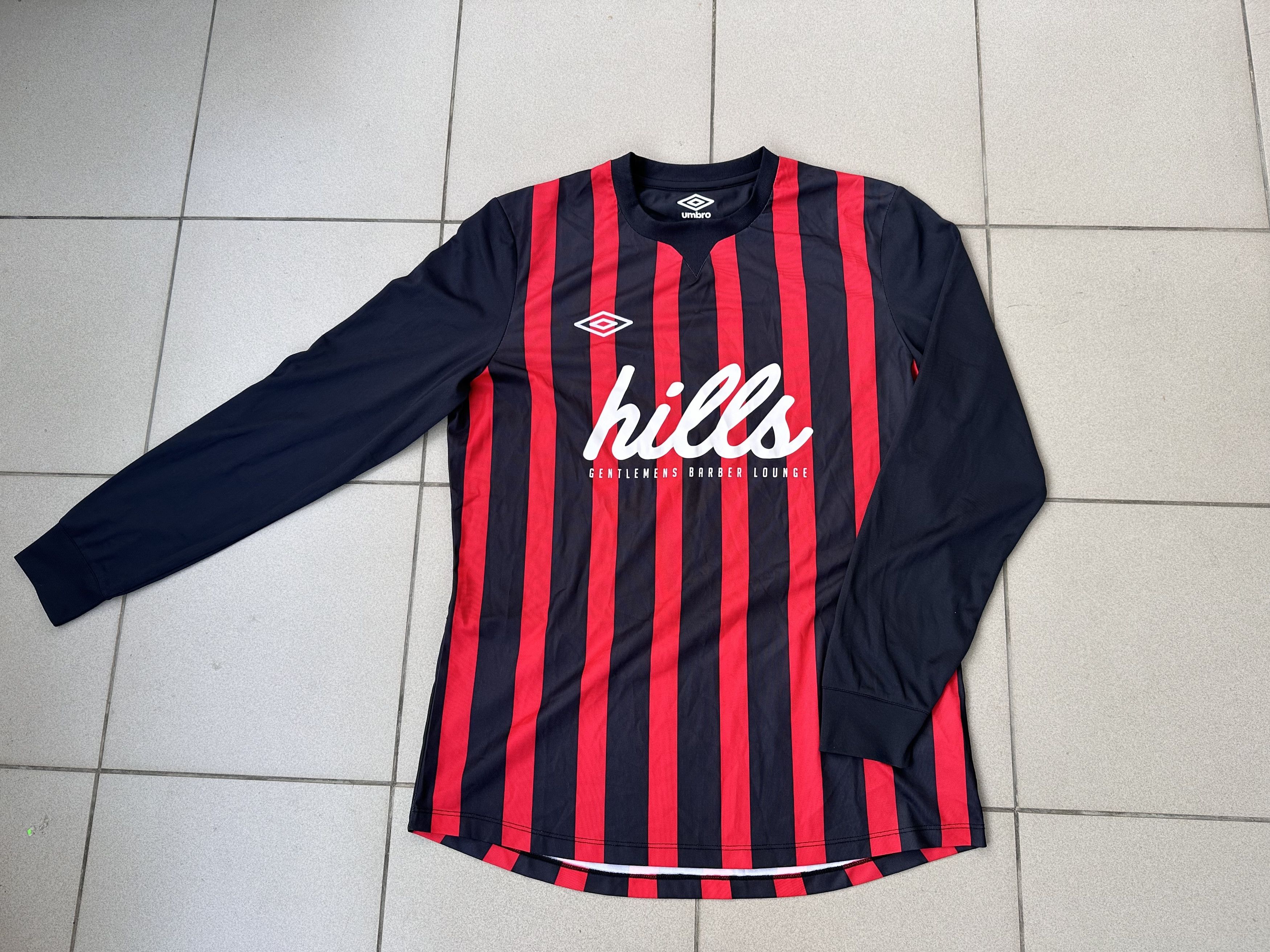 Umbro UMBRO x HILLS STREETWEAR MILAN FOOTBALL TEE Size US L / EU 52-54 / 3 - 5 Thumbnail