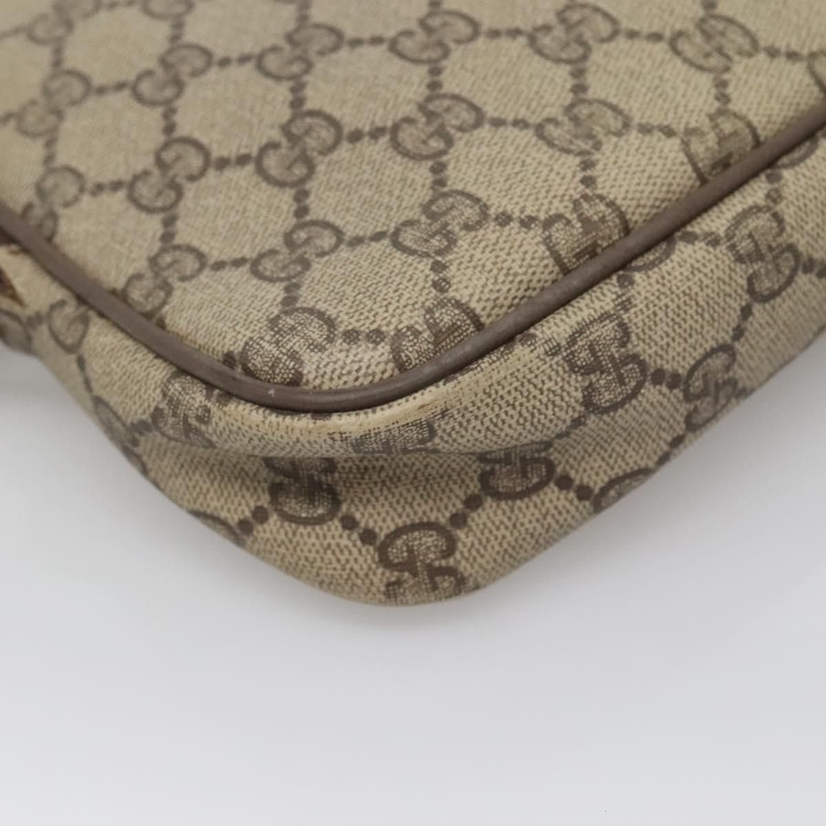 Gucci GUCCI GG Supreme Shoulder Bag Pvc Beige Gold 56 02 068 Size ONE SIZE - 14 Thumbnail