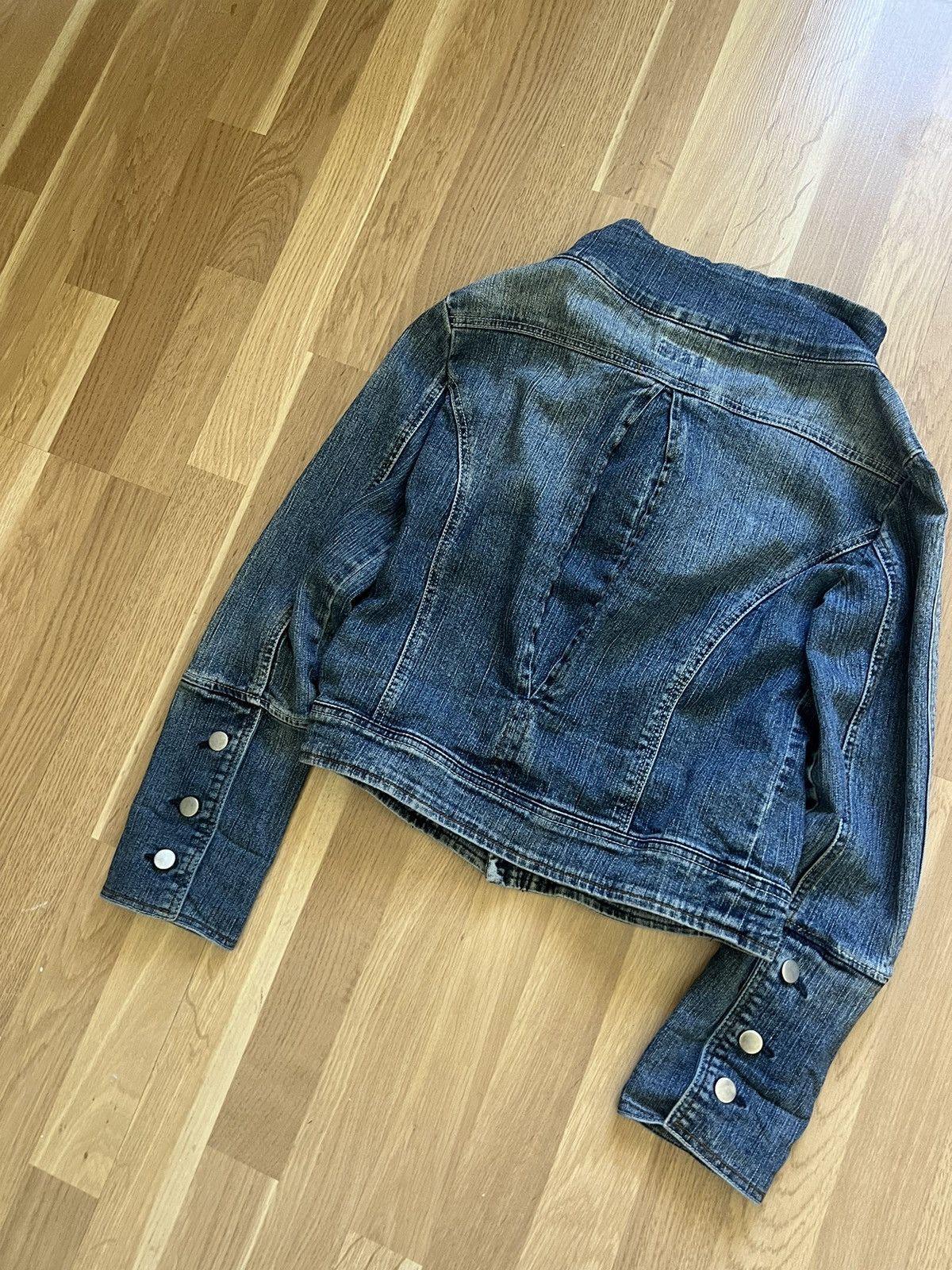 If Six Was Nine × Le Grande Bleu (L.G.B.) Vintage if six was nine style archive denim jacket 90s punk Size M / US 6-8 / IT 42-44 - 10 Thumbnail