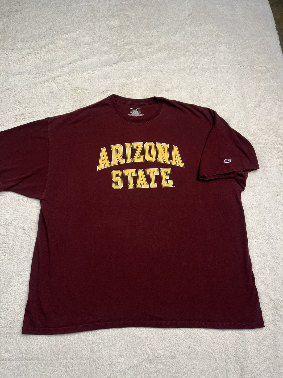 Champion Champion NCAA ASU Arizona State Sun Devils Maroon Shirt Y2K Size US XXL / EU 58 / 5 - 1 Thumbnail