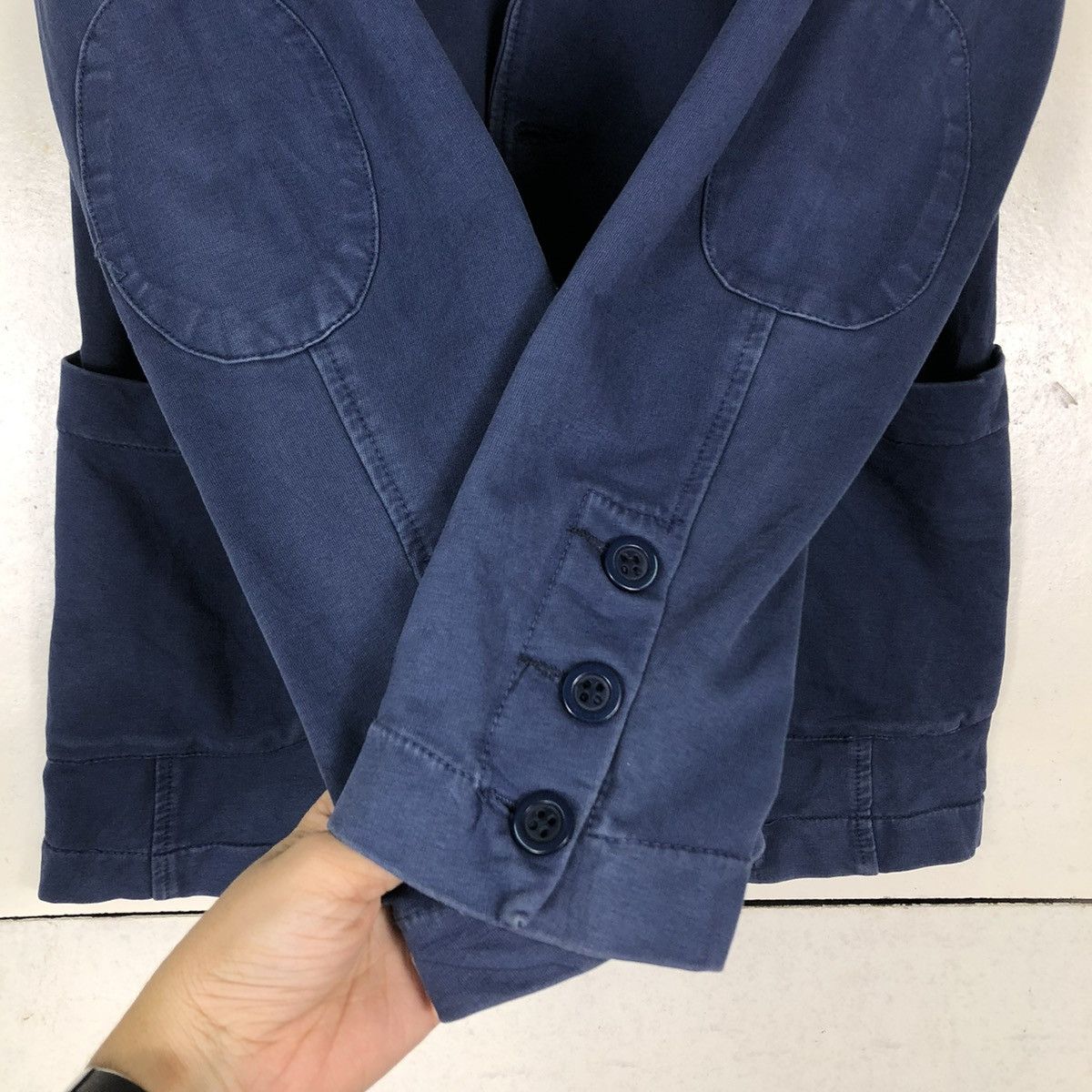 Japanese Brand 🔥VINTAGE CHORE JACKET WORK HELIOT MADE IN ITALY Size US M / EU 48-50 / 2 - 15 Thumbnail