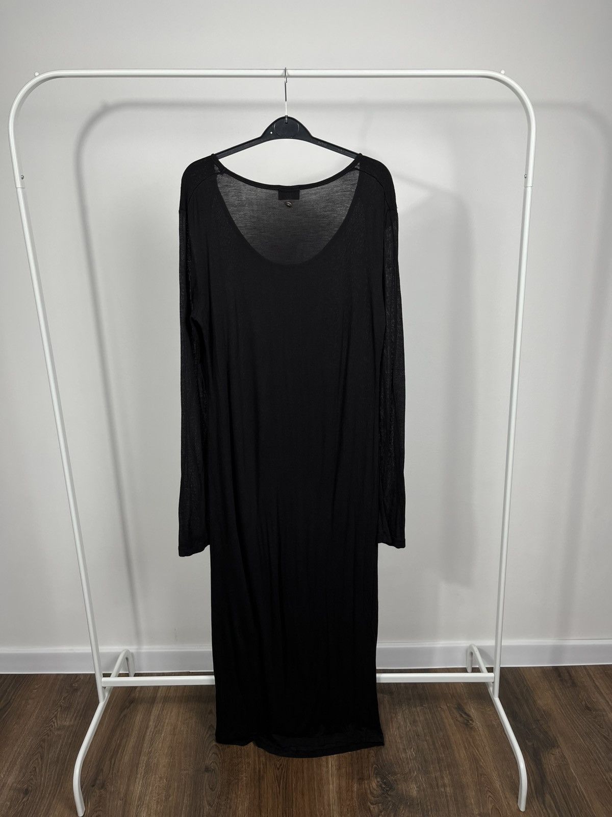 Diesel Diesel Black Long Dress Lightweight Viscose Minimal Size M Size M / US 6-8 / IT 42-44 - 9 Thumbnail