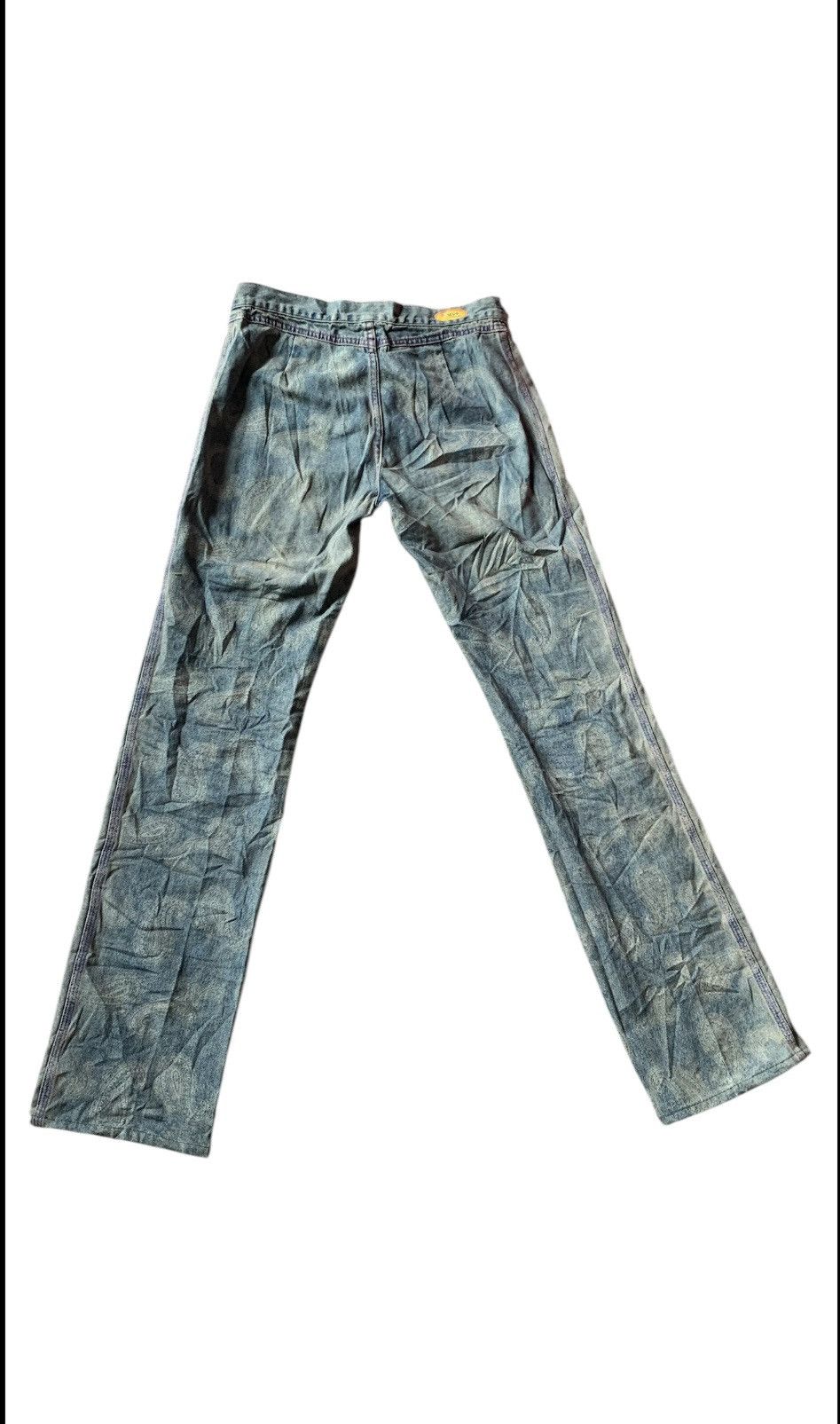 Japanese Brand VINTAGE Japan Nuve Bushpant flare denim Size 26" / US 2 / IT 38 - 4 Thumbnail