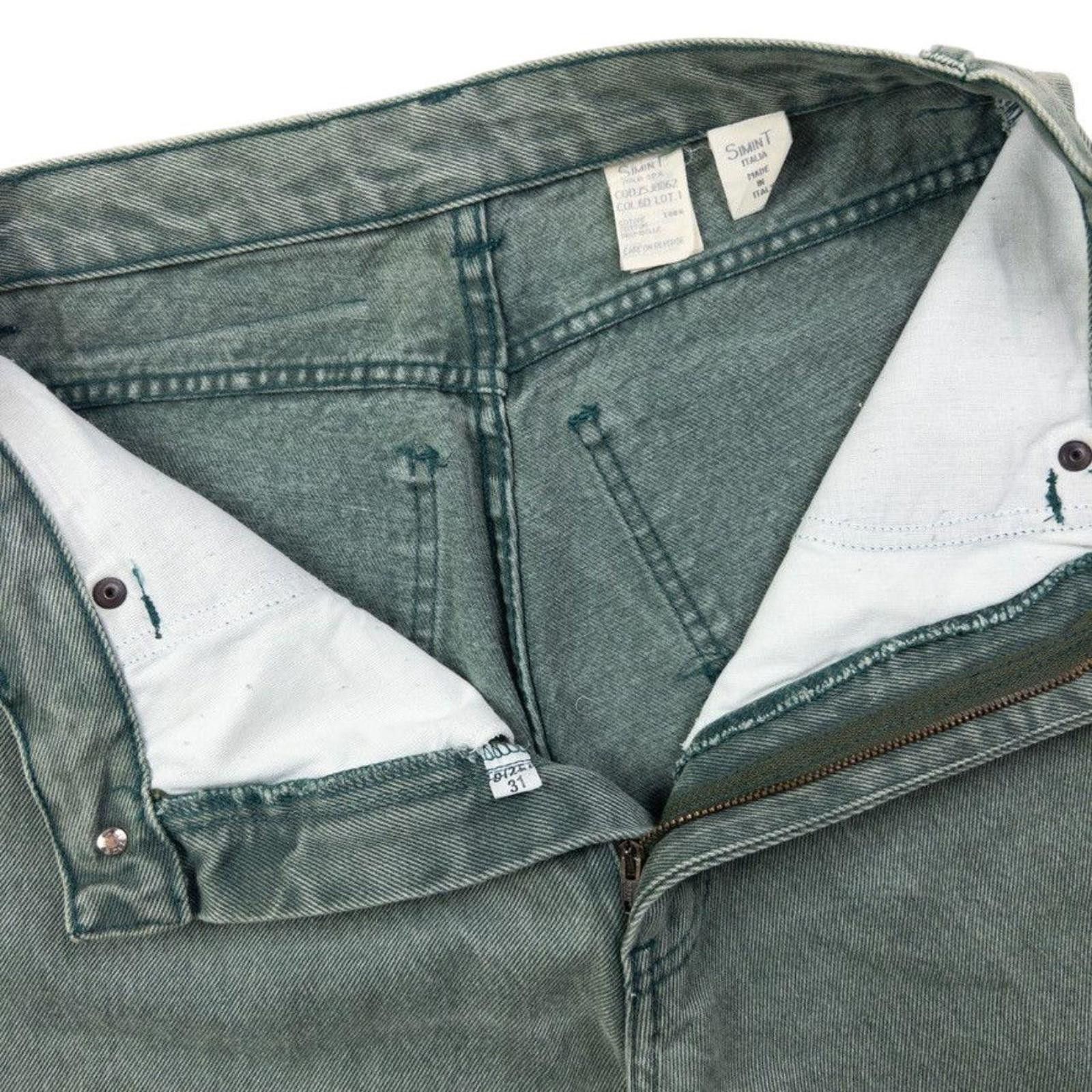 Armani Vintage Armani Jeans Tapered Denim Jeans Size W27 Size US 27 - 4 Thumbnail