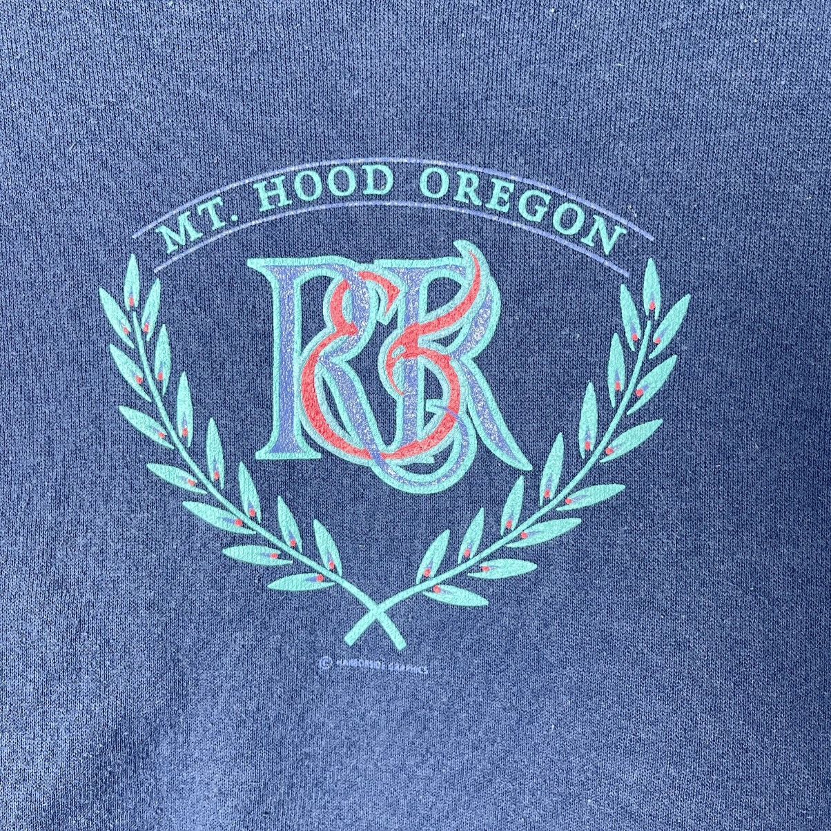 Hanes Vintage Mt Hood Oregon Crest Sweatshirt Size US M / EU 48-50 / 2 - 3 Thumbnail