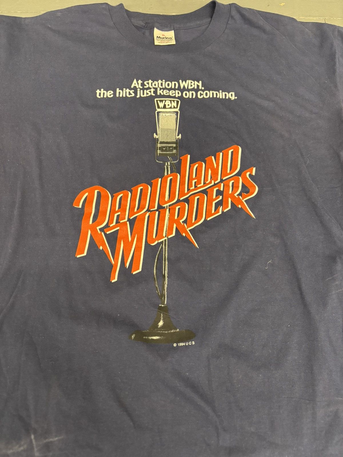 Band Tees × Vintage Vintage 90s Radioland Murders tee Size US XL / EU 56 / 4 - 9 Thumbnail