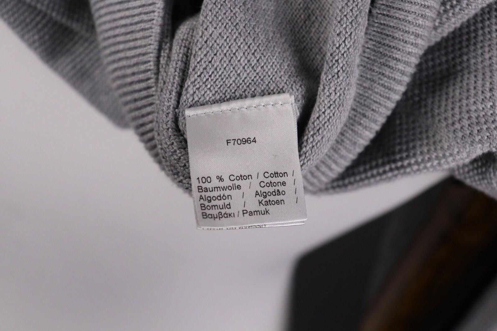Lacoste Lacoste Gray Cotton Knit Sweater Size FR 7 / US 2XL Size US XXL / EU 58 / 5 - 11 Thumbnail