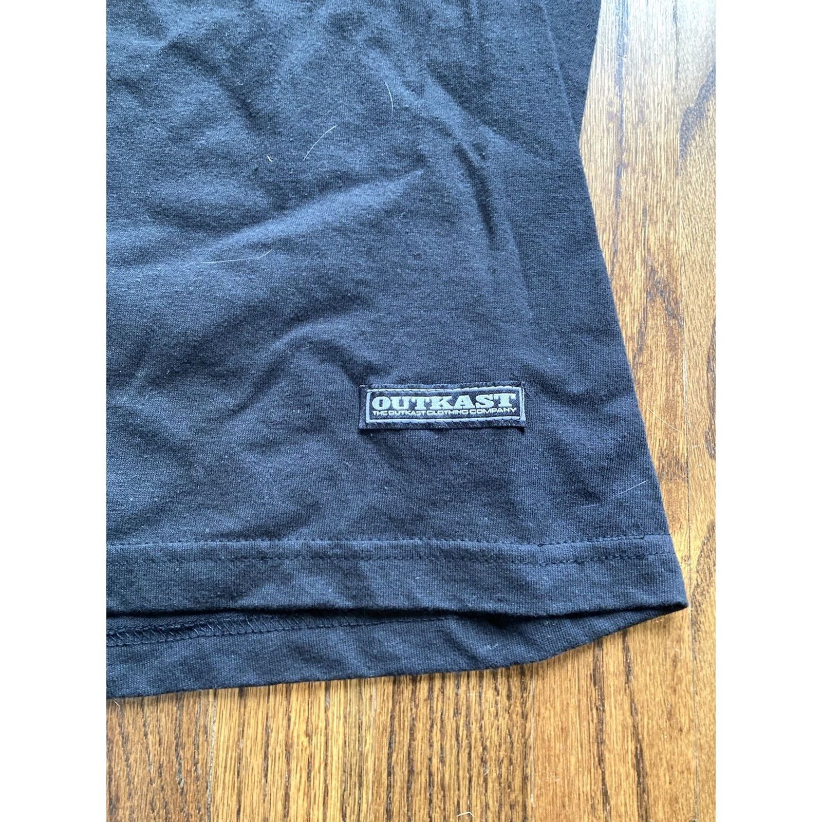Vintage VINTAGE Outkast Clothing Co. Shirt Mens 2XL USA Made Graphic Print Logo T-Shirt Hip Hop 90s Grunge California City Band Astronaut Size US XXL / EU 58 / 5 - 3 Thumbnail