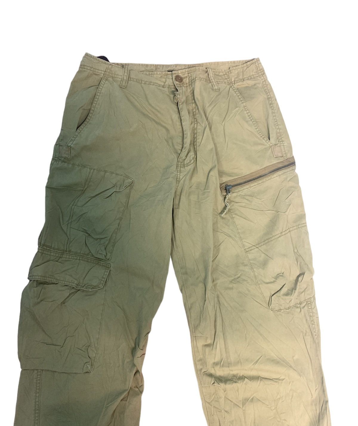 Nautica × Vintage VINTAGE NAUTICA N3 CARGO PANTS TACTICAL MULTI POCKET Size US 32 / EU 48 - 3 Thumbnail