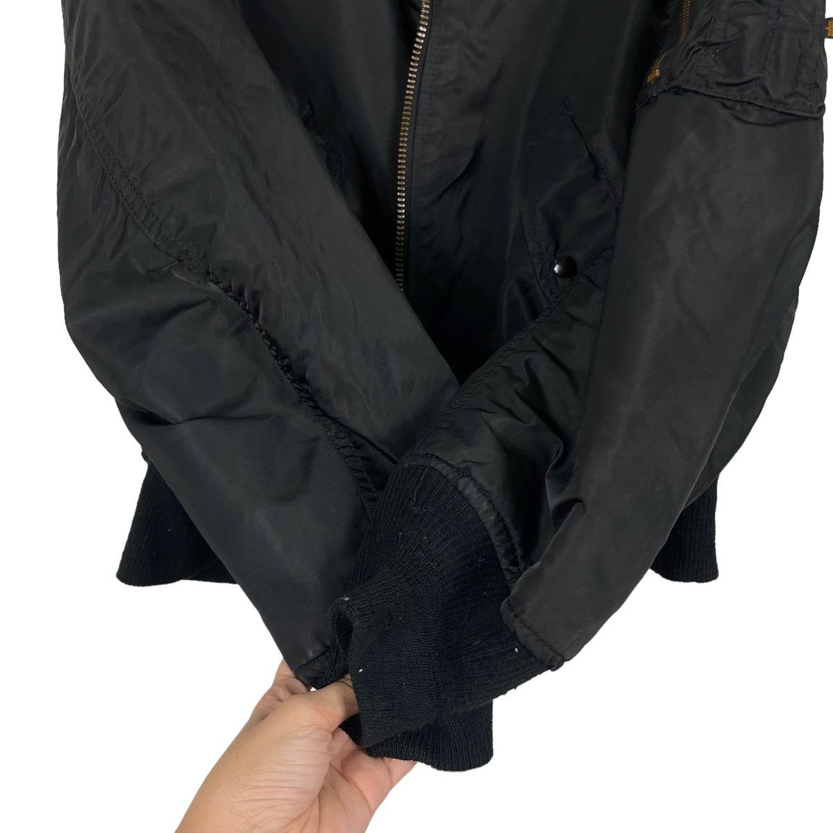 Alpha Industries 💥ALPHA INDUSTRIES MA1 RIOT BOMBER JACKET Size US L / EU 52-54 / 3 - 12 Thumbnail