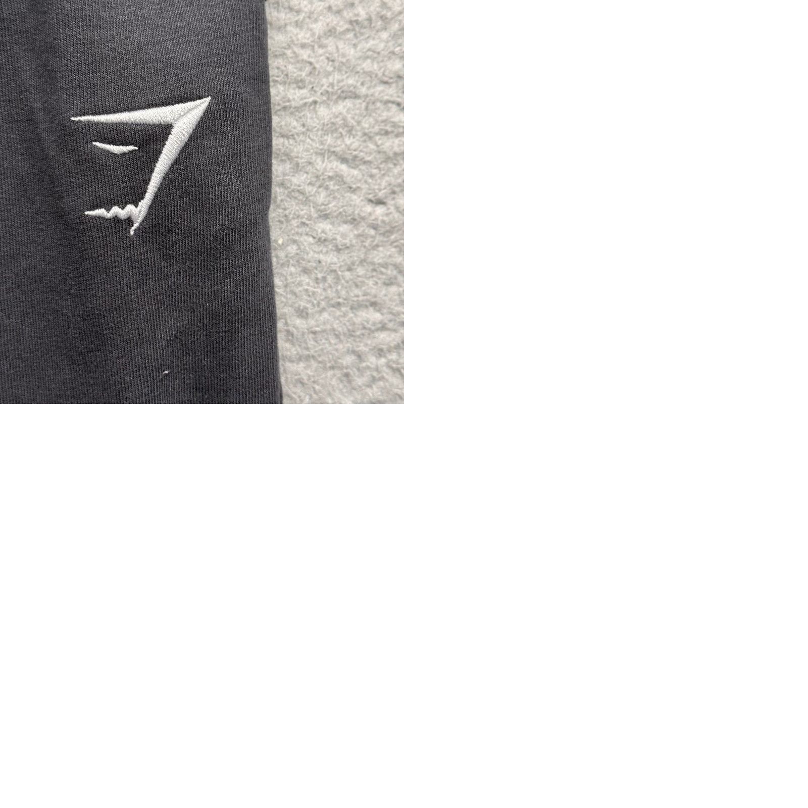 Gymshark Gymshark Drawstring Logo Jogger Sweatpants Mens Small Black Size US 29 - 9 Thumbnail