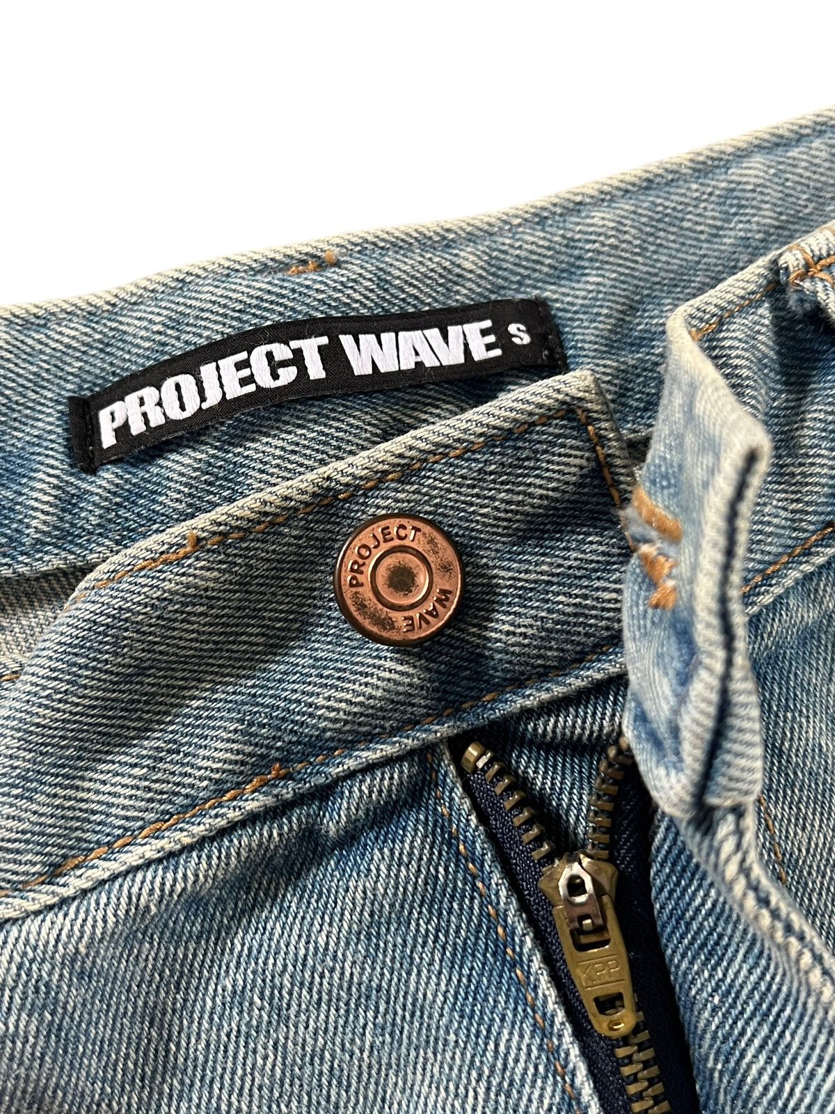 Japanese Brand Project Wave 🇰🇷 Detachable Denim Size US 30 / EU 46 - 15 Thumbnail