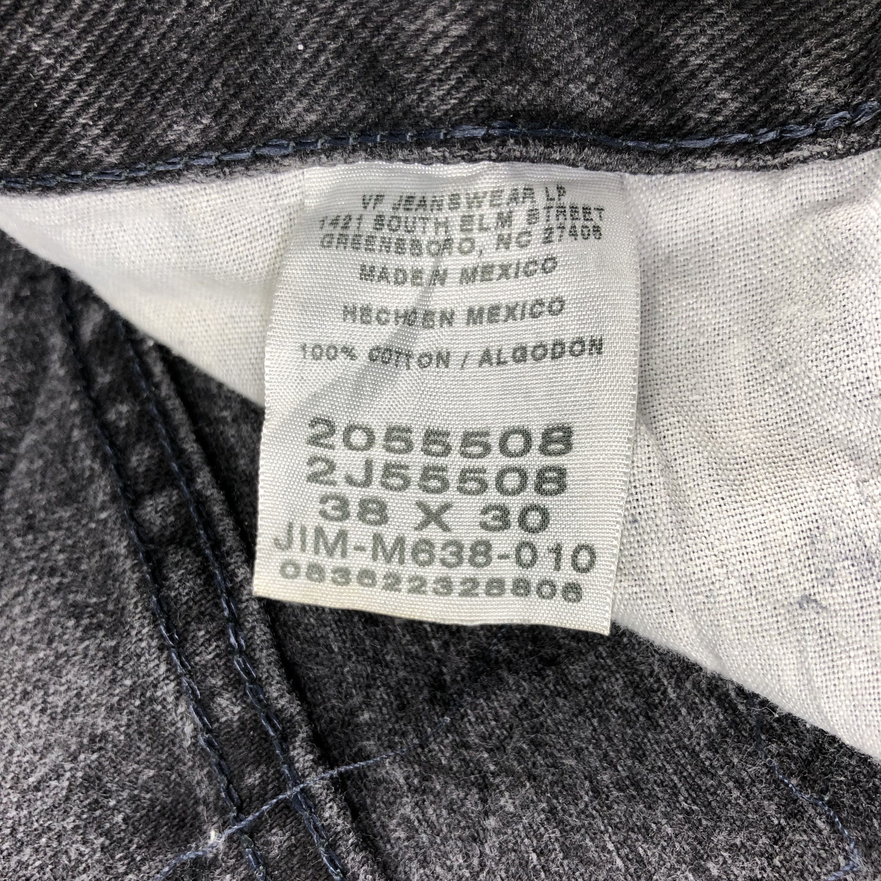 Lee Vintage Faded Black Lee Jeans-J2549 Size US 37 - 11 Thumbnail