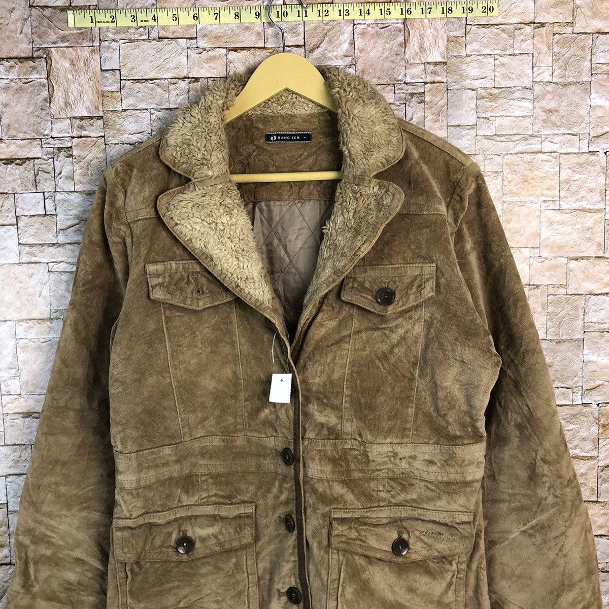 Hang Ten × Vintage Hang Ten Brown corduroy vintage japan coat #A662 Size US M / EU 48-50 / 2 - 2 Thumbnail