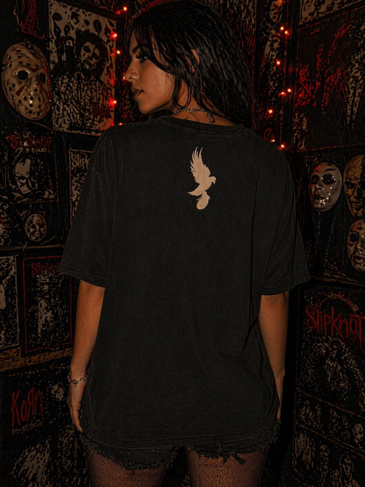Other Hollywood Undead Shirt Distressed Large Y2K Metal Rock Band Size US L / EU 52-54 / 3 - 2 Thumbnail