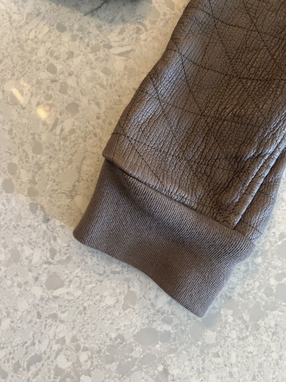 Rick Owens Rick Owens F/W 05 "MOOG" Heavy Lamb Leather Biker Jacket Size US XL / EU 56 / 4 - 9 Thumbnail