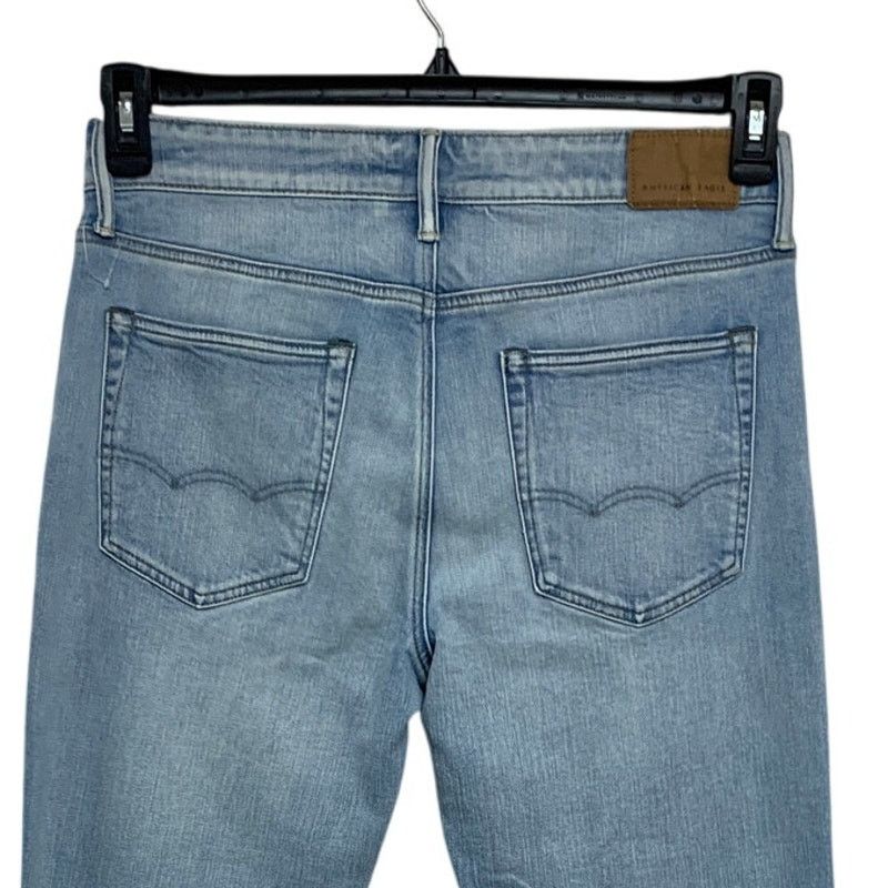 American Eagle Outfitters New American Eagle Mens 32 X 34 Boot Cut Denim Blue Jeans Size US 32 / EU 48 - 4 Thumbnail