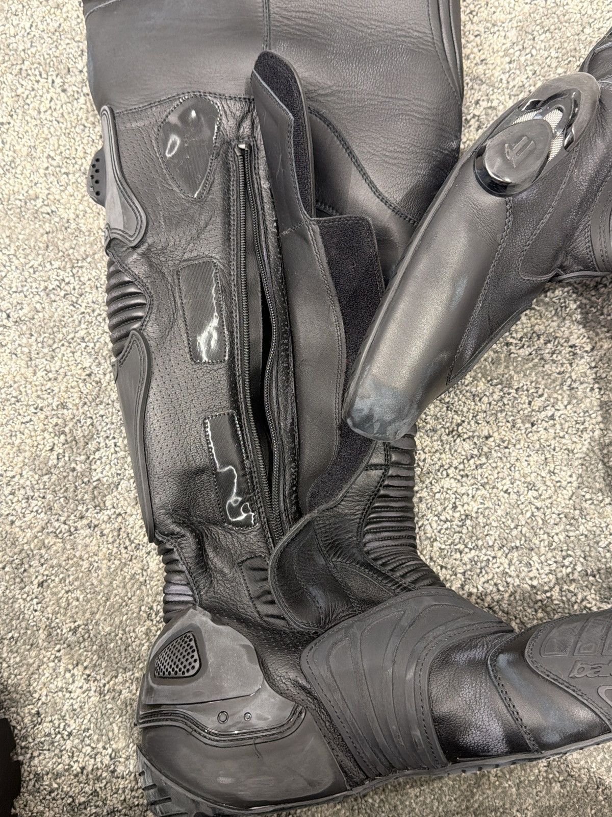 Balenciaga BALENCIAGA SPRING24 BIKER OVER THE KNEE BOOTS Size US 12.5 / EU 45-46 - 8 Thumbnail