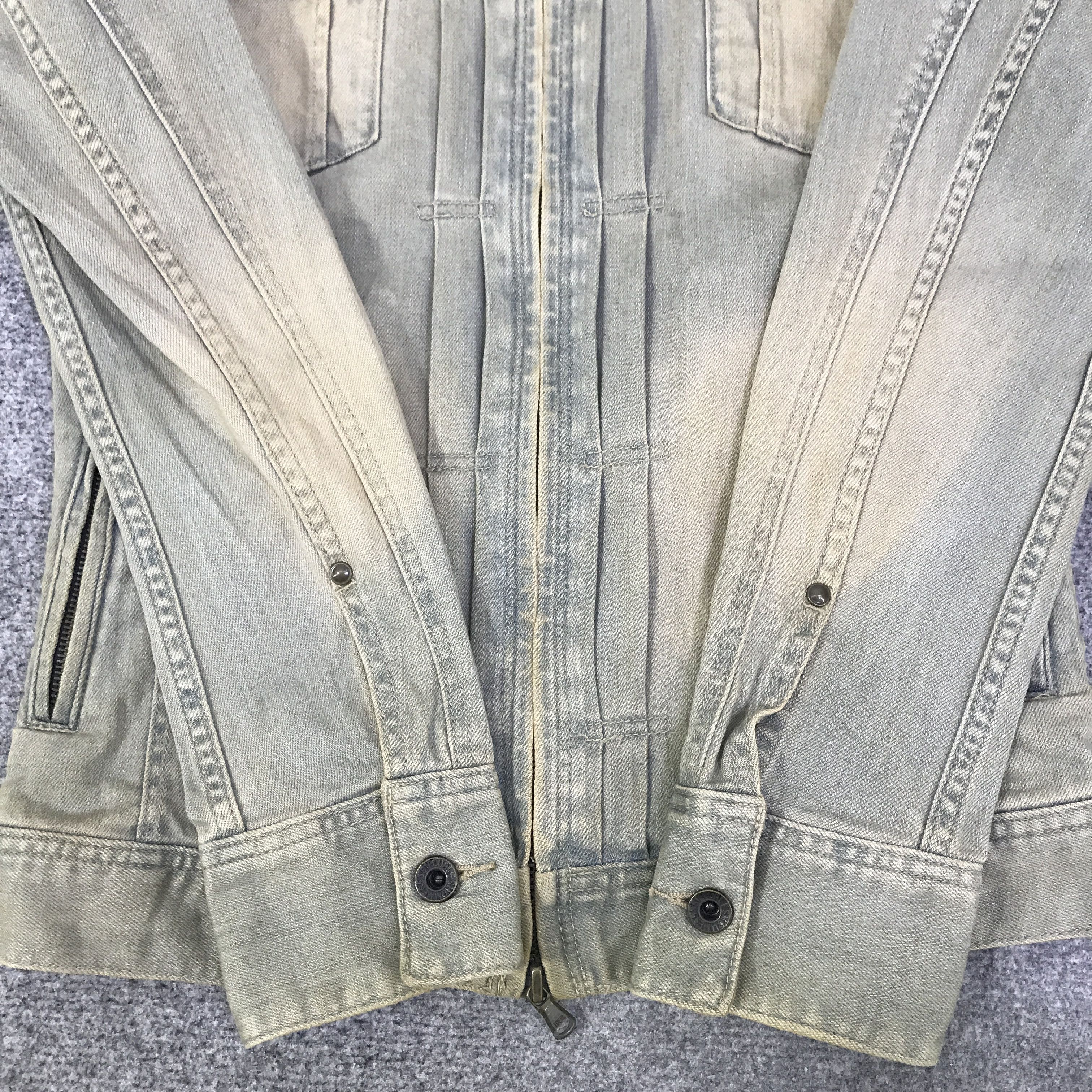 5351 POUR LES HOMMES Rusty denim 5351 pour les hommes punk denim jacket K86B16 Size US M / EU 48-50 / 2 - 8 Thumbnail