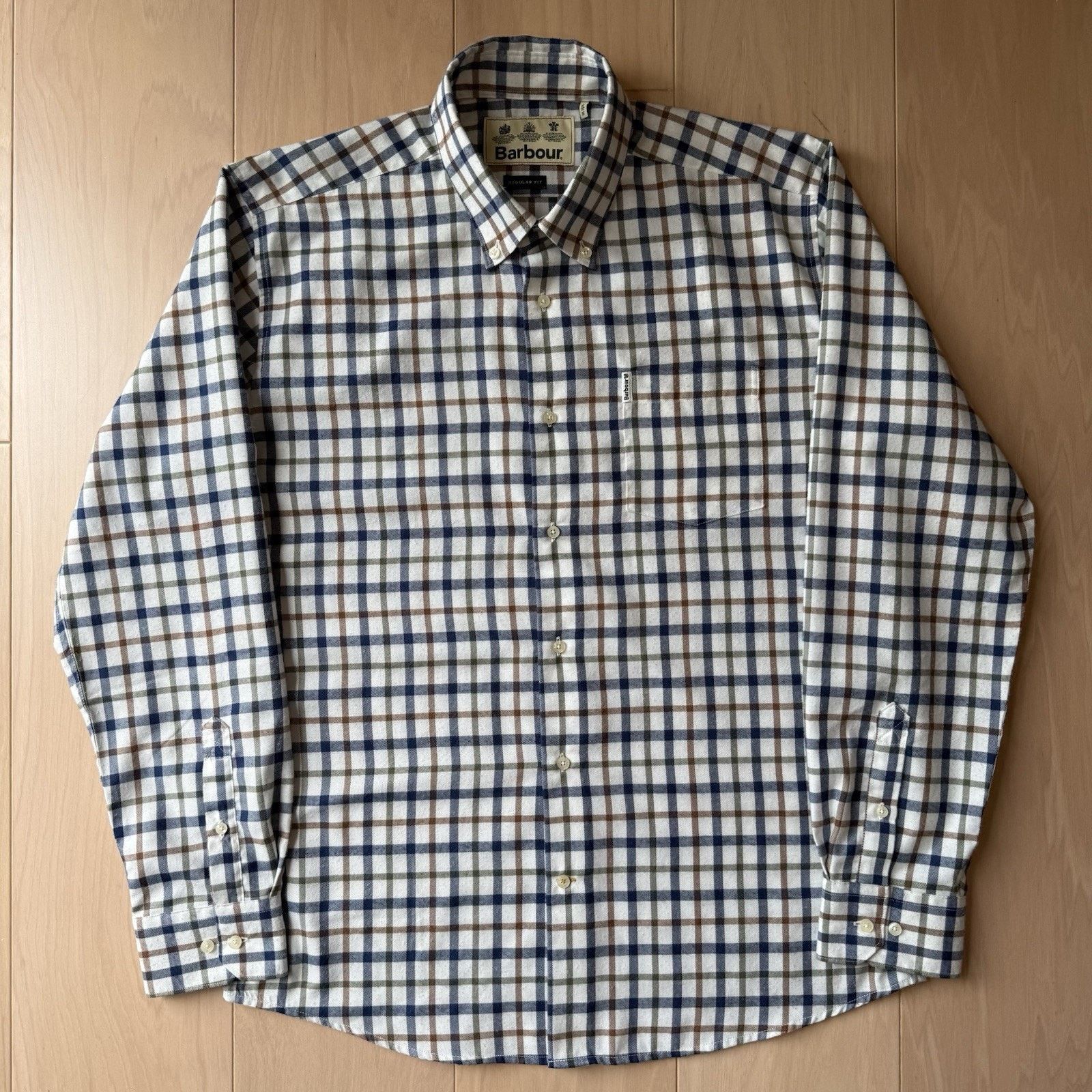 Barbour Barbour Shirt Medium Multicolor Striped Casual Button Up Size US M / EU 48-50 / 2 - 2 Thumbnail