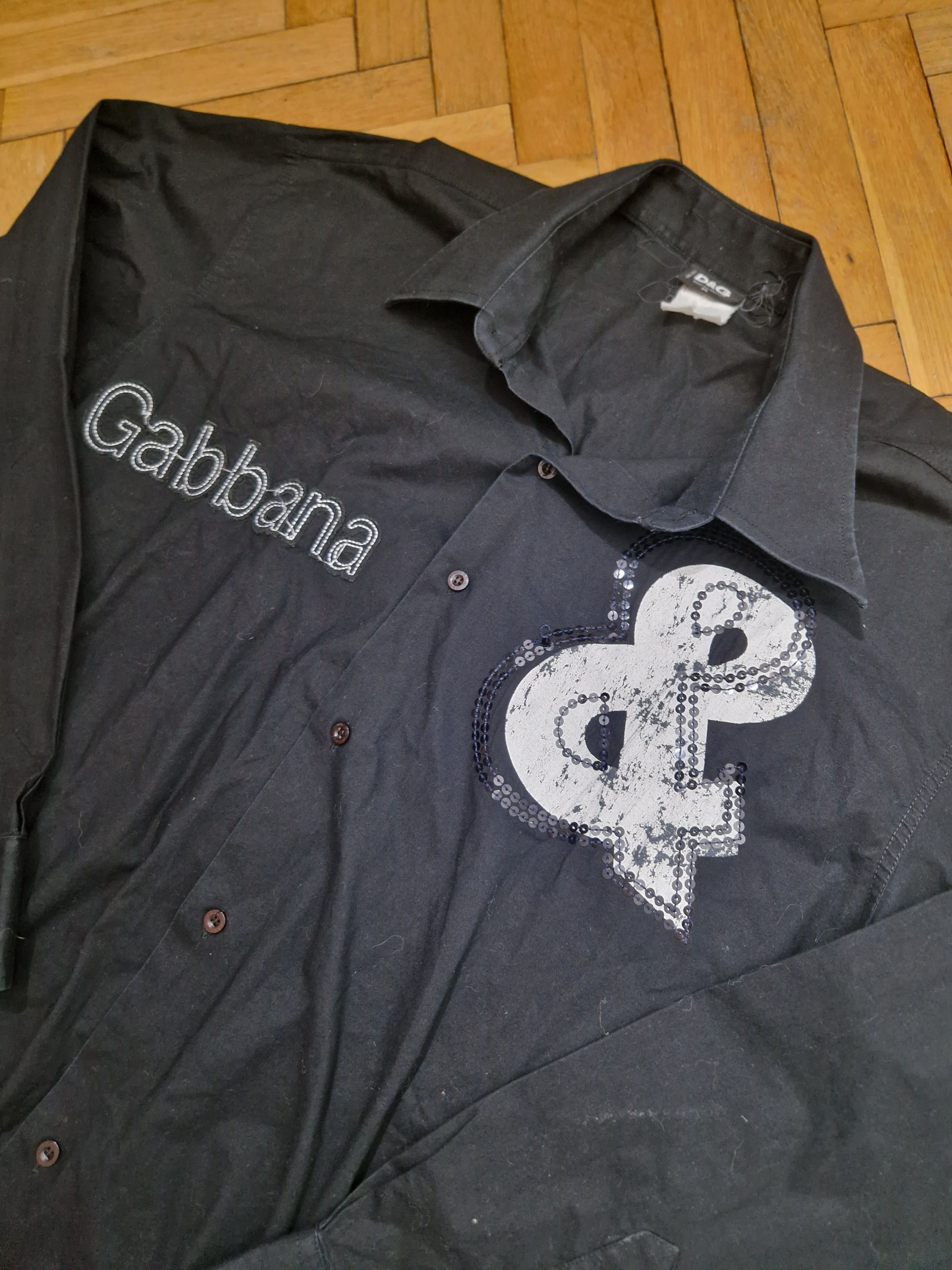 Dolce & Gabbana Dolce&Gabbana D&G black shirt Size US L / EU 52-54 / 3 - 3 Thumbnail