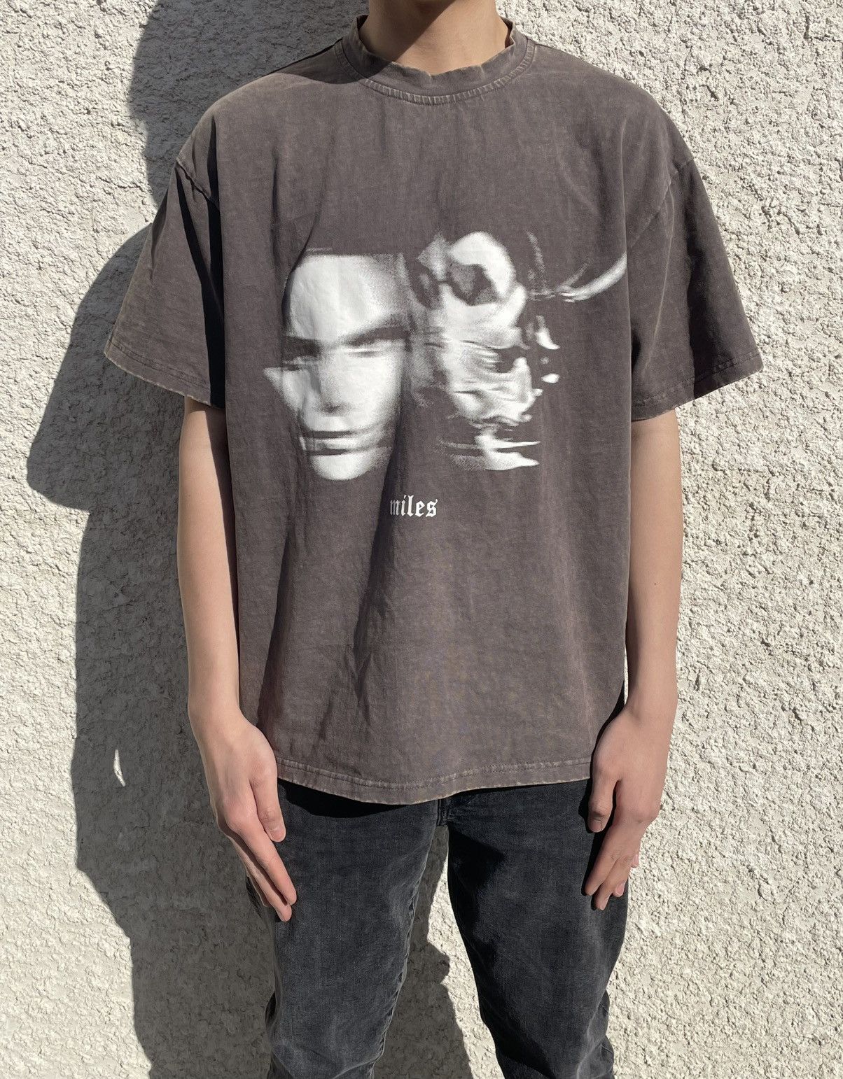 Japanese Brand × Vintage ACID WASHED TEE Size US L / EU 52-54 / 3 - 4 Thumbnail