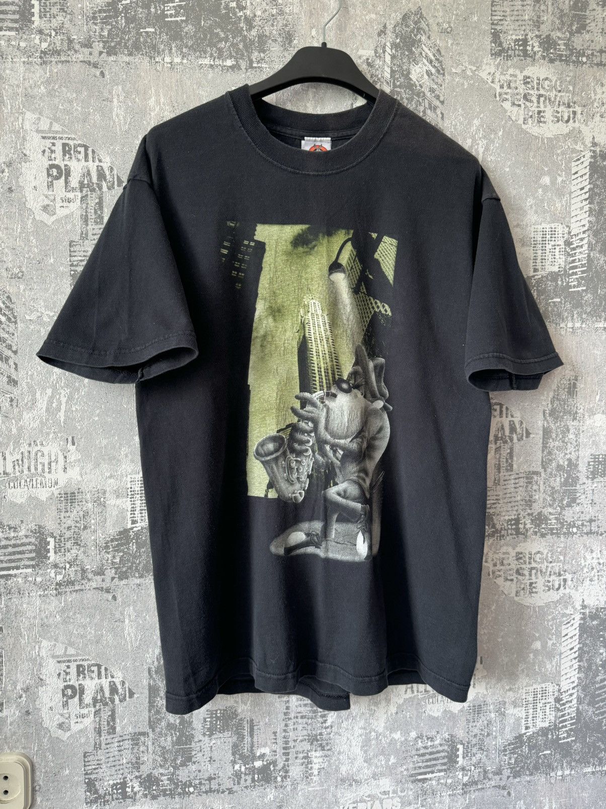 Vintage Vintage 90s Warner Bros T-Shirt Size US L / EU 52-54 / 3 - 2 Thumbnail