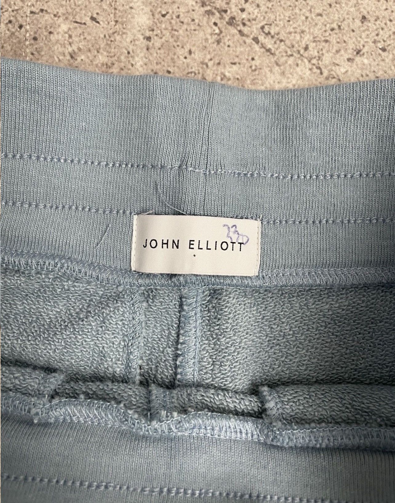 John Varvatos John Elliott Escobar Sweatpants - Glacier Blue Size US 30 / EU 46 - 14 Thumbnail