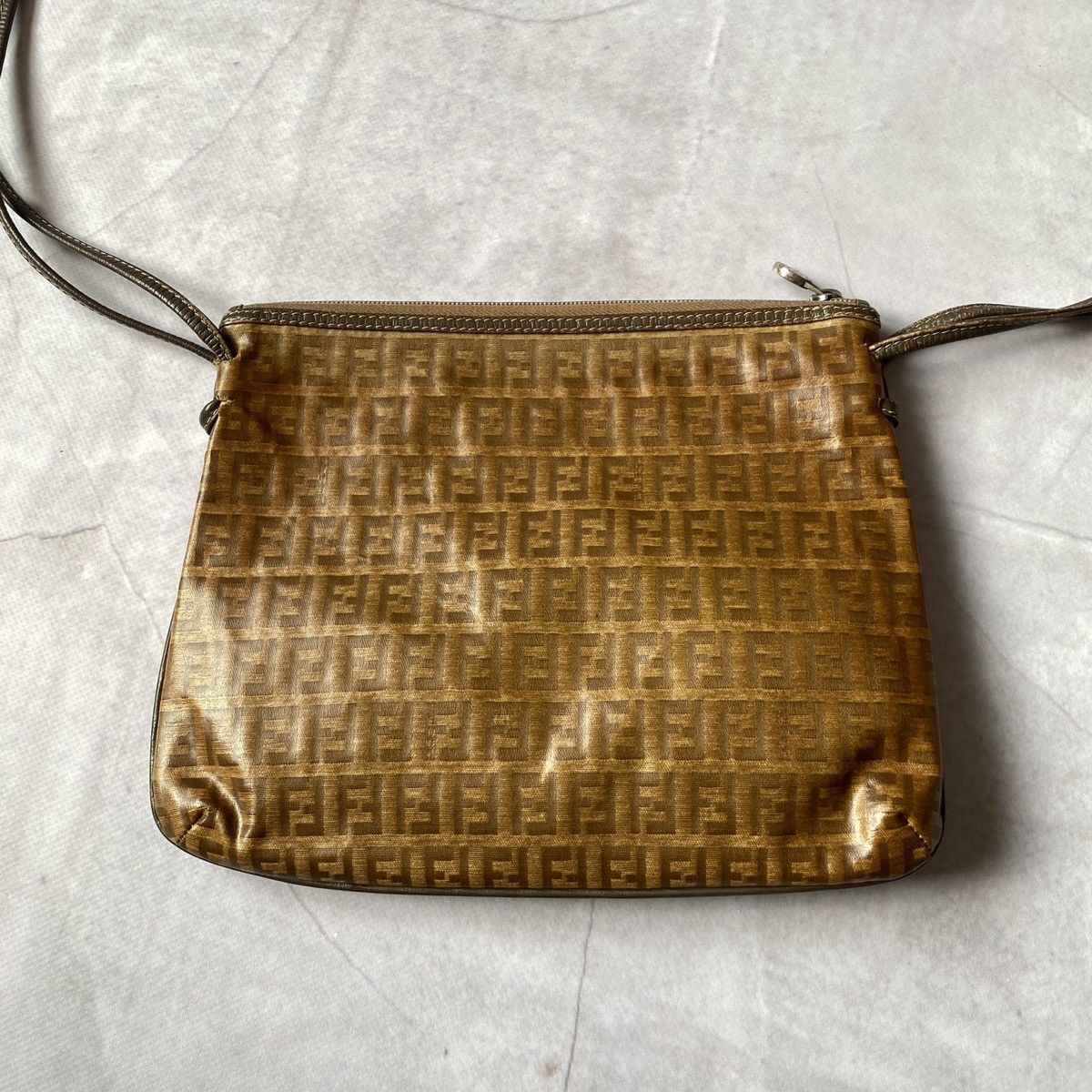 Fendi × Vintage vintage Fendi Monogram Shoulder Bag messenger 80s luxury Size ONE SIZE - 4 Thumbnail