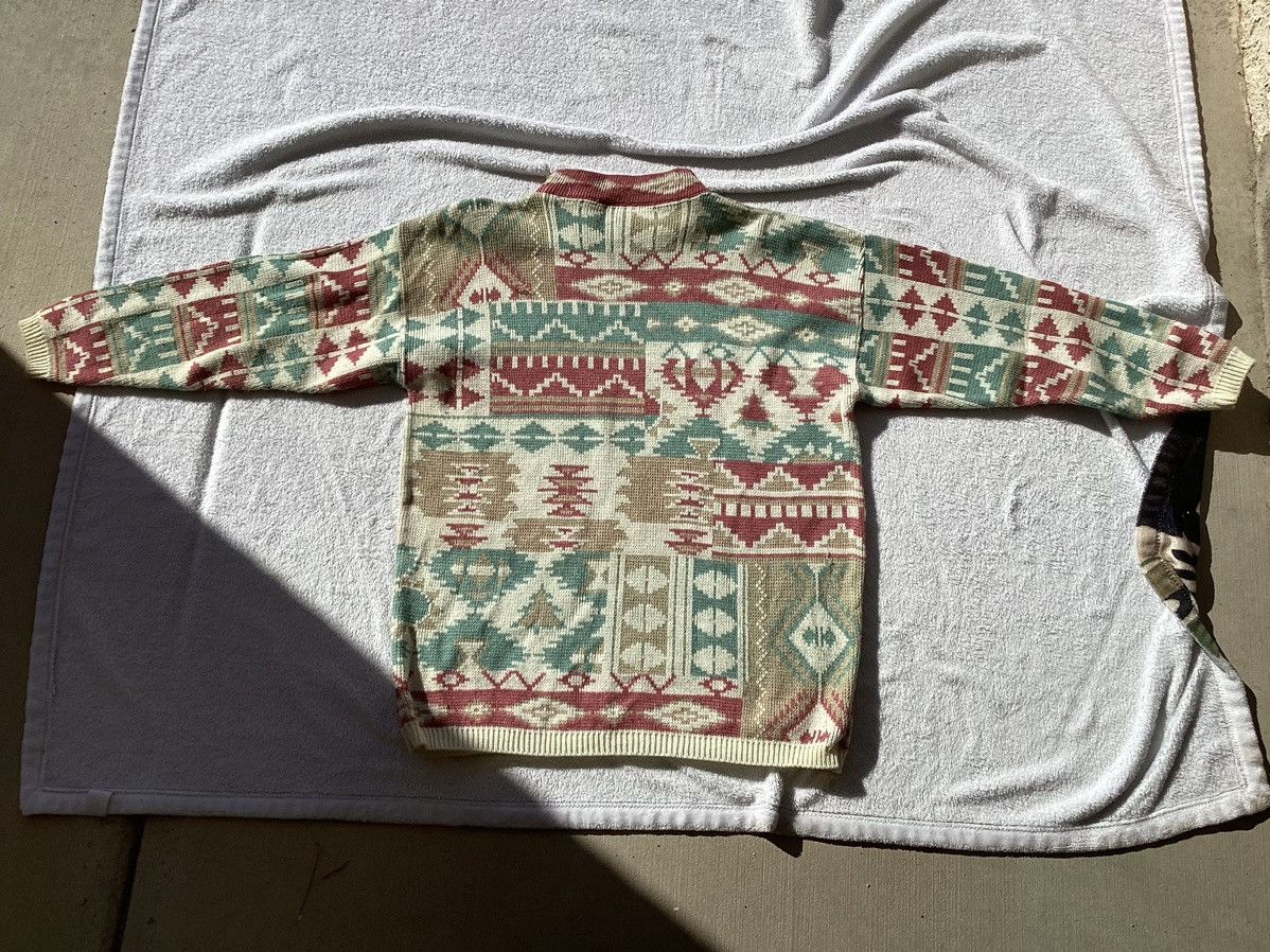 Other × Vintage Vintage Jessica Roberts native/tribal AOP sweatshirt Size L / US 10 / IT 46 - 4 Thumbnail