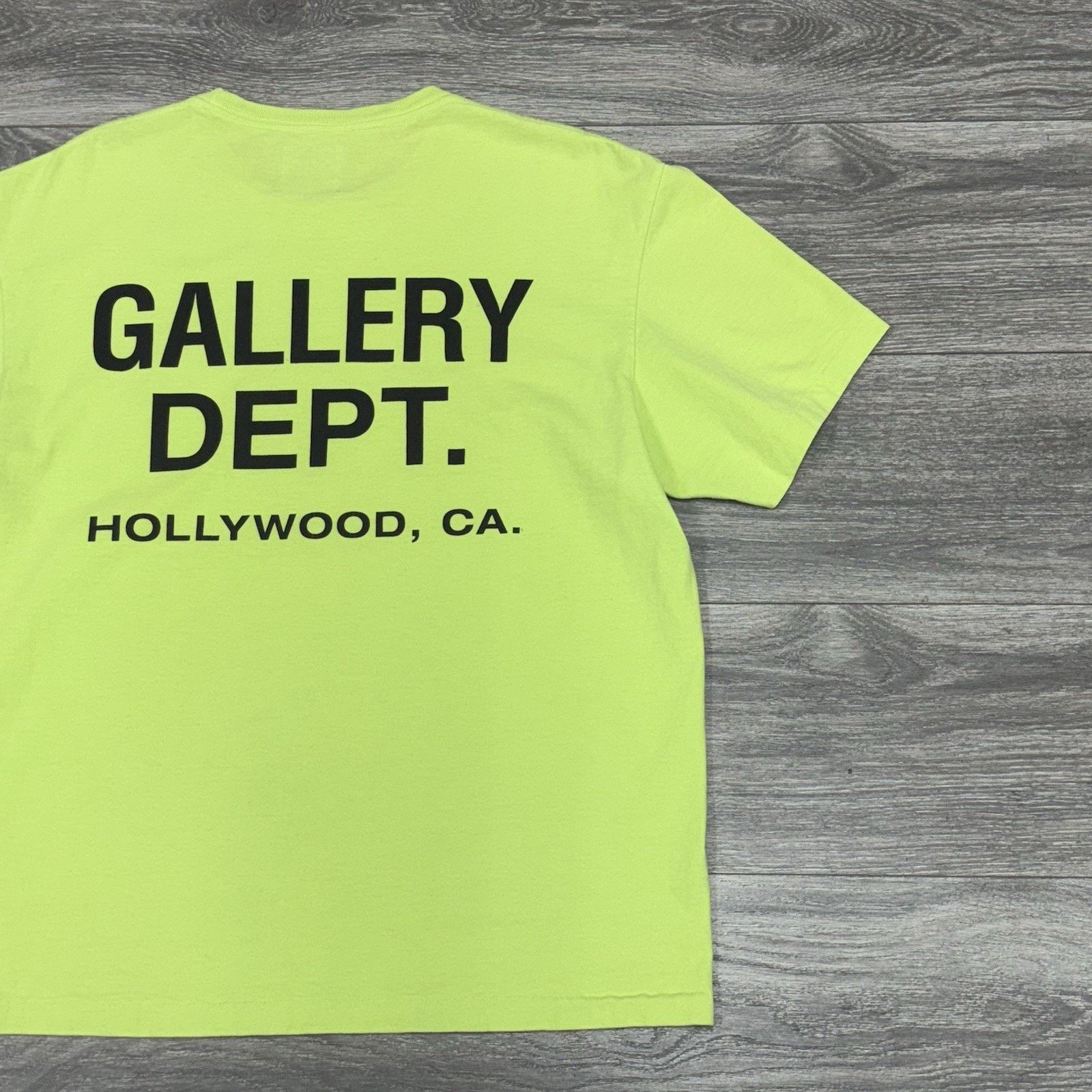 Gallery Dept. Gallery Dept Souvenir Tee ' Lime Green ' | ONLY WORN 1x Size US L / EU 52-54 / 3 - 10 Thumbnail
