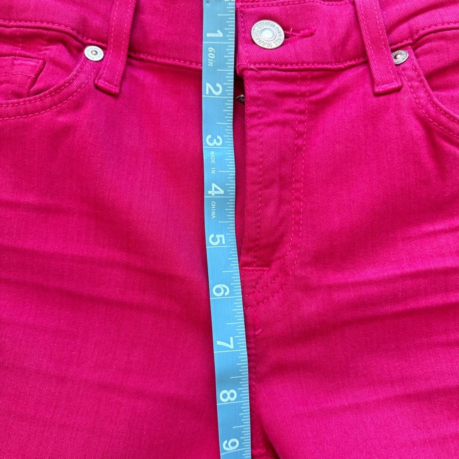 7 For All Mankind 7 for all mankind women skinny jeans size 27 US Size 27" / US 4 / IT 40 - 7 Thumbnail