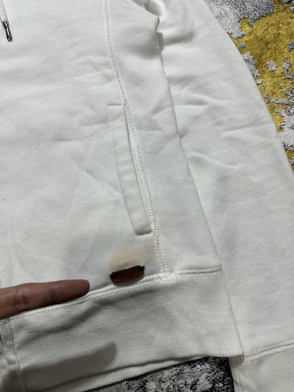 20471120 SPAO SHERPA ZIP HOODIE WHITE COLOUR IFSIXWASNINE LGB STYLE Size US S / EU 44-46 / 1 - 8 Thumbnail