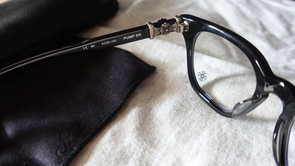 Chrome Hearts Chrome Hearts “PUMP ME” Glasses Size ONE SIZE - 4 Thumbnail