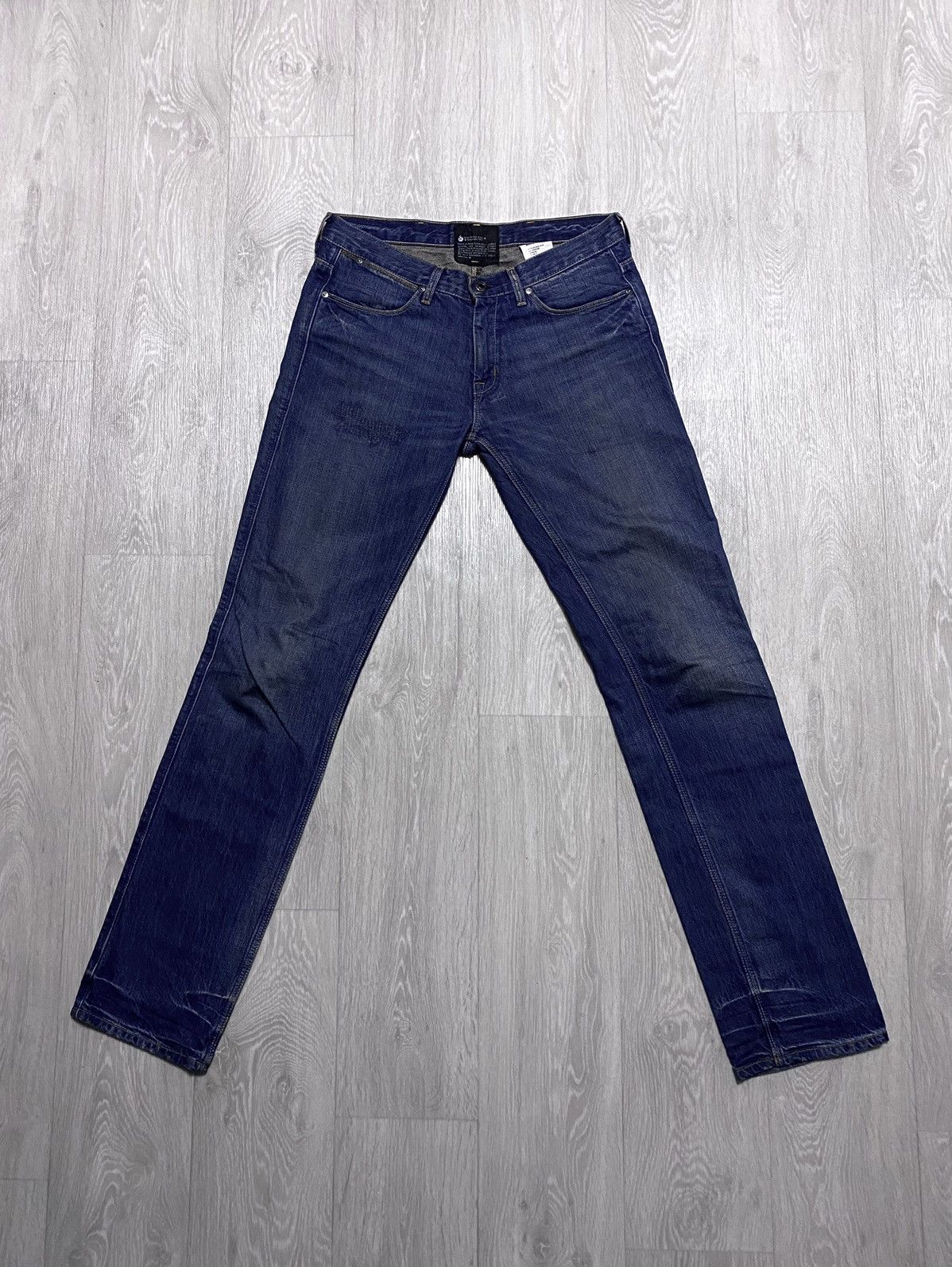 Acne Studios Acne Action Jeans Max Lost&Found Washed Stitched Dyed Jeans Size US 30 / EU 46 - 4 Thumbnail