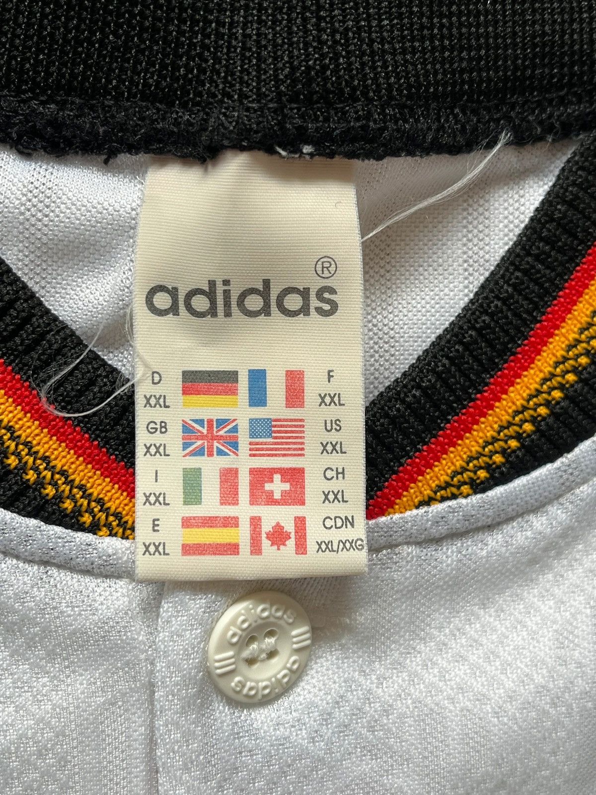 Adidas Adidas 1996-98 Germany WM2006 Promo Home Shirt Jersey Size US XXL / EU 58 / 5 - 5 Thumbnail