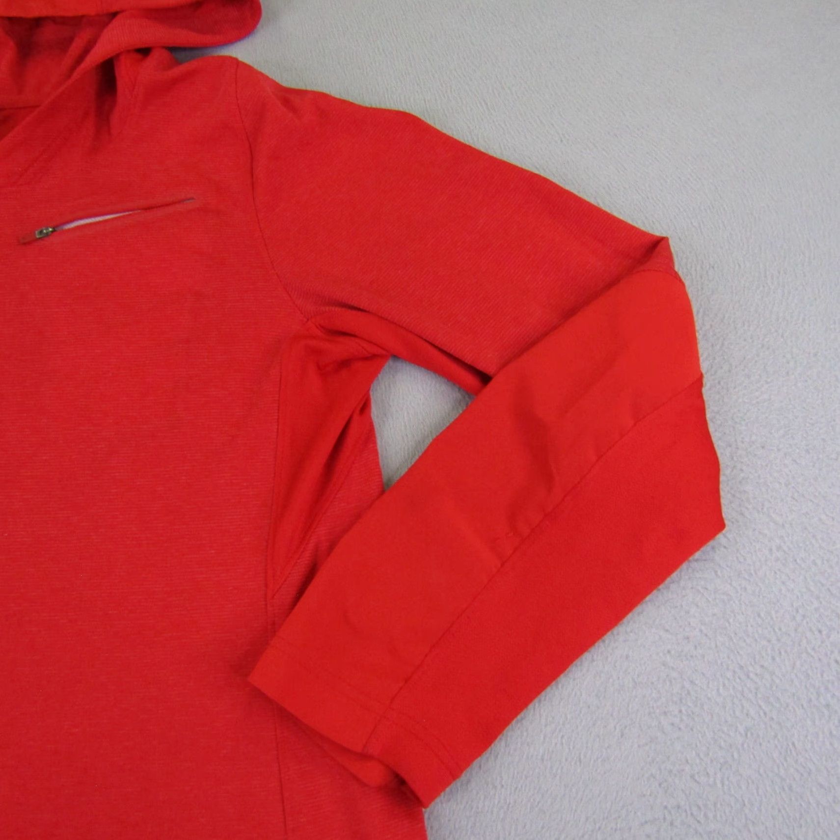 Nike Nike Hoodie Womens Small Red Pullover Dri-FIT Logo Pockets Outdoor Sports Size S / US 4 / IT 40 - 2 Thumbnail