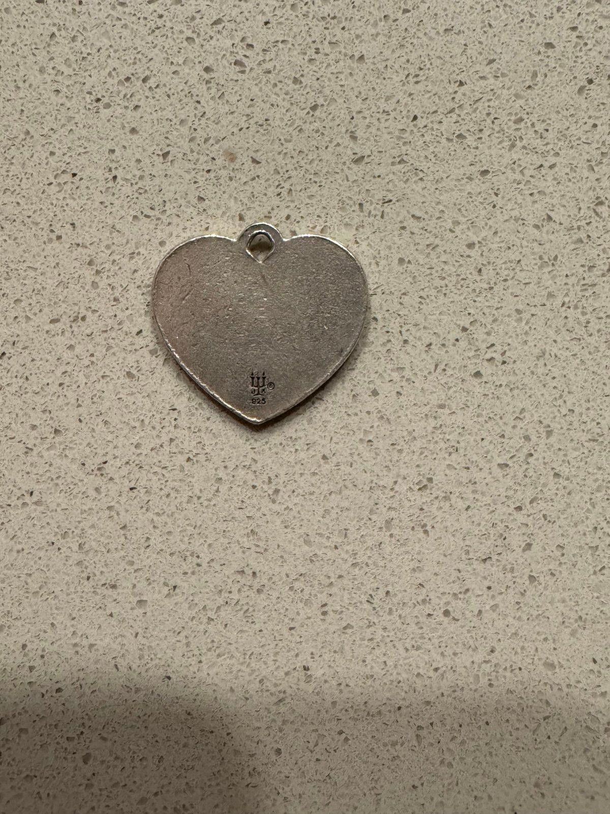 Designer Retired James Avery Sterling Silver 925 Love The Kiss Size ONE SIZE - 2 Thumbnail