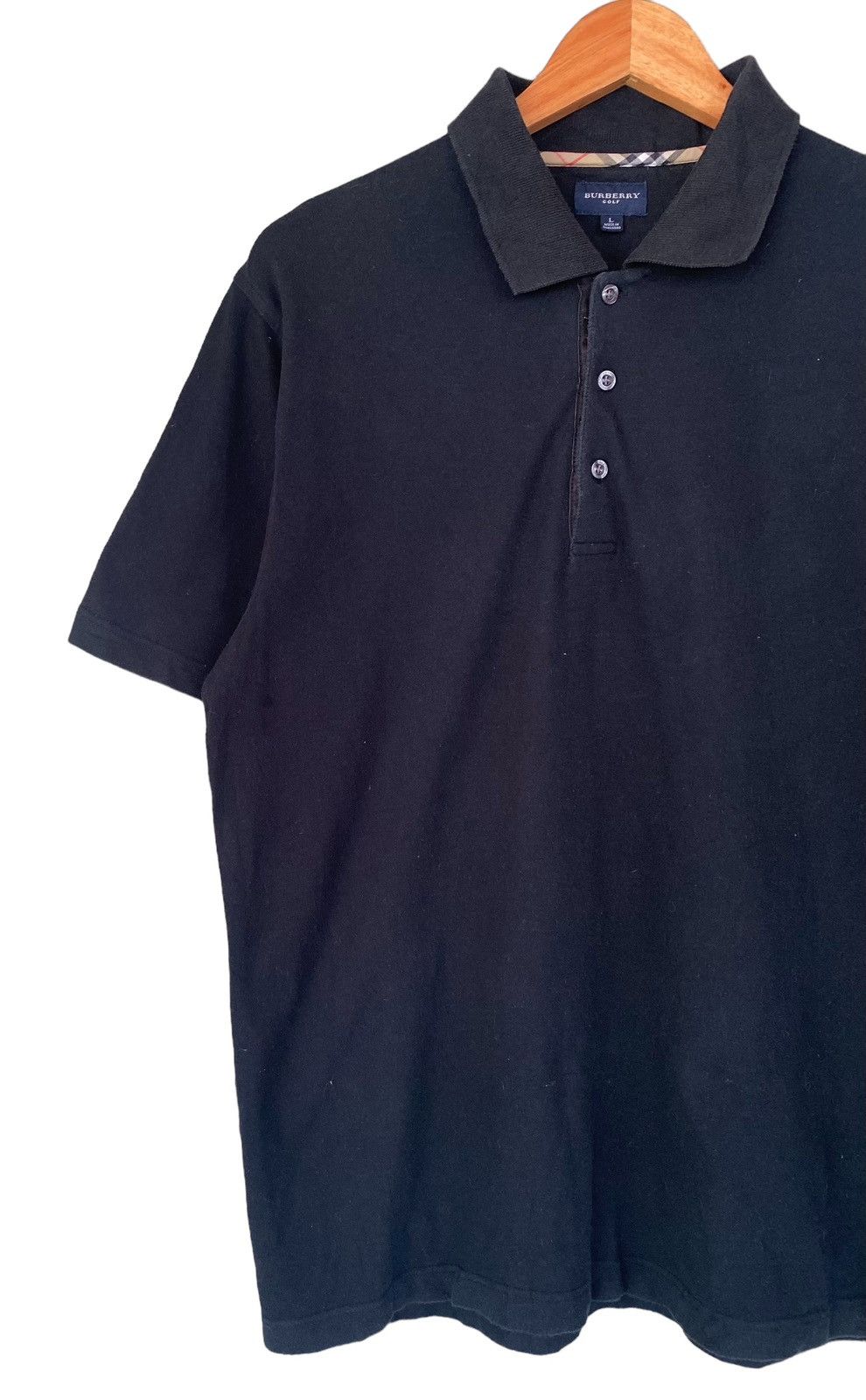 Burberry Burberry Golf Polo Shirt (L) Size US L / EU 52-54 / 3 - 3 Thumbnail