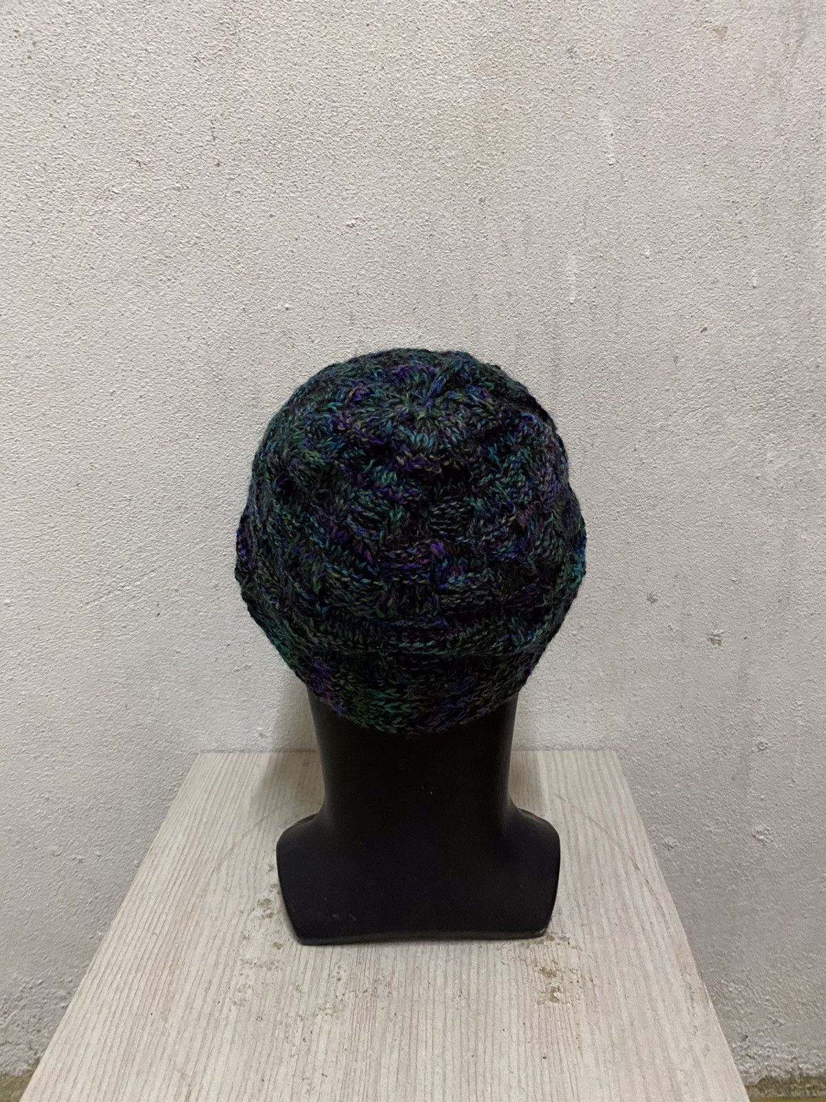 Japanese Brand × Kapital × Vintage Japanese Brand Rare Design Knit Beanie Hat Size ONE SIZE - 4 Thumbnail